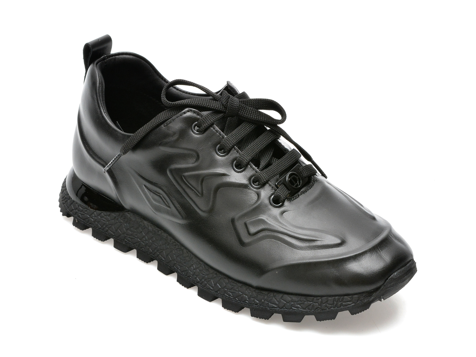 Pantofi GRYXX negri, 125671, din piele naturala