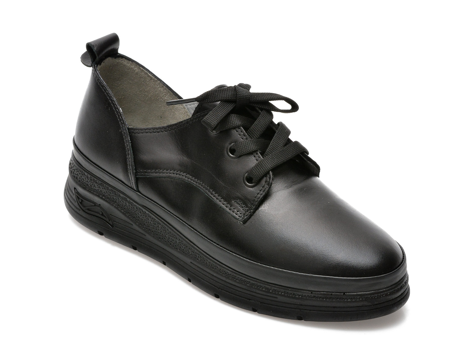 Pantofi GRYXX negri, 213865, din piele naturala