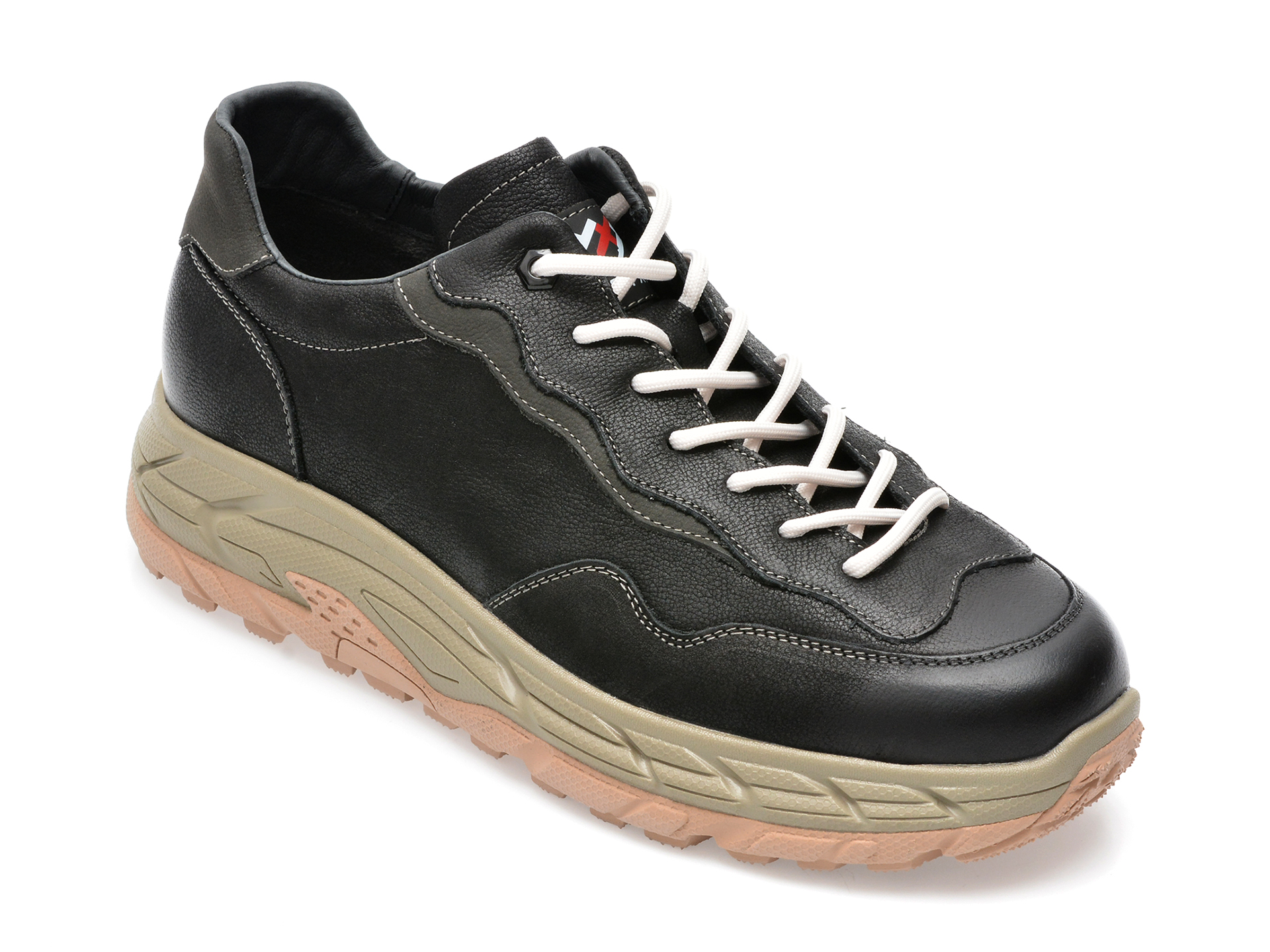 Pantofi GRYXX negri, 51251, din piele naturala