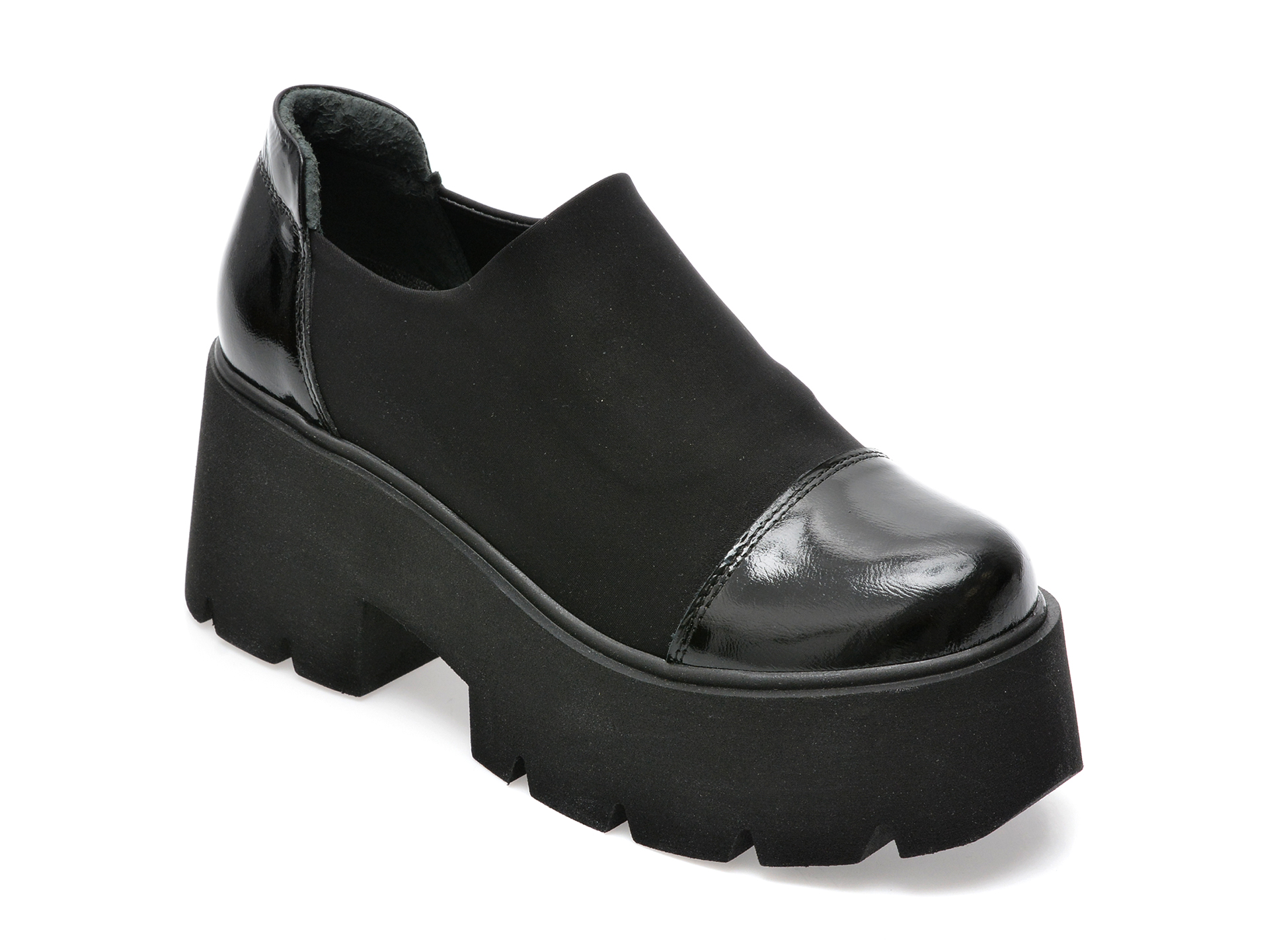 Pantofi GRYXX negri, 531205, din material textil