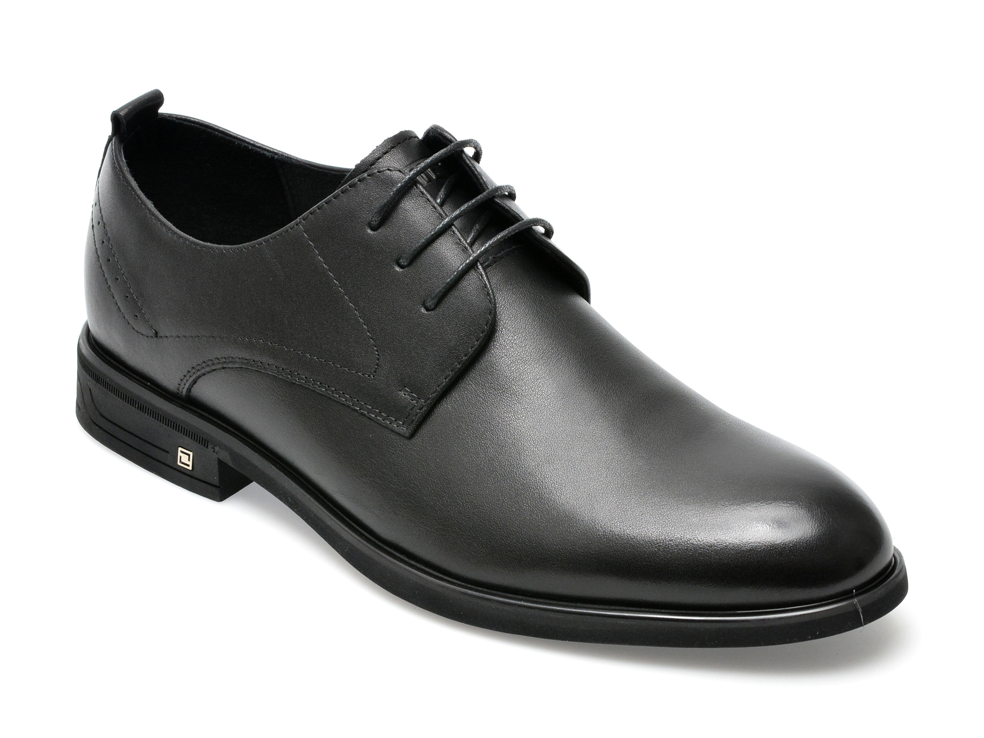 Pantofi GRYXX negri, E620006, din piele naturala