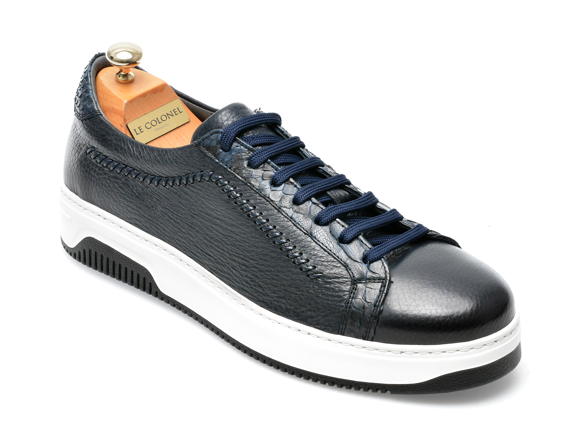 Pantofi LE COLONEL bleumarin, 63210, din piele naturala