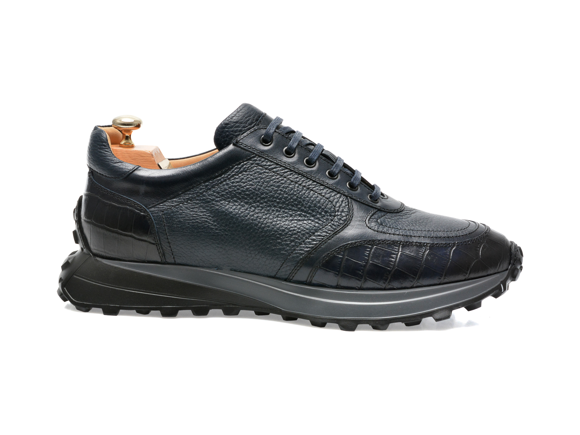 Poze Pantofi LE COLONEL bleumarin, 66712, din piele naturala Tezyo