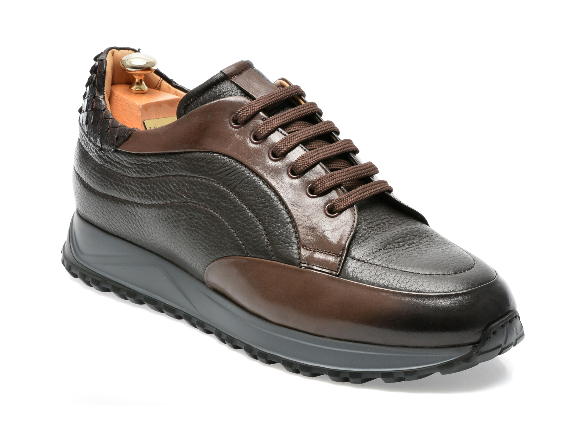 Pantofi LE COLONEL maro, 64330, din piele naturala