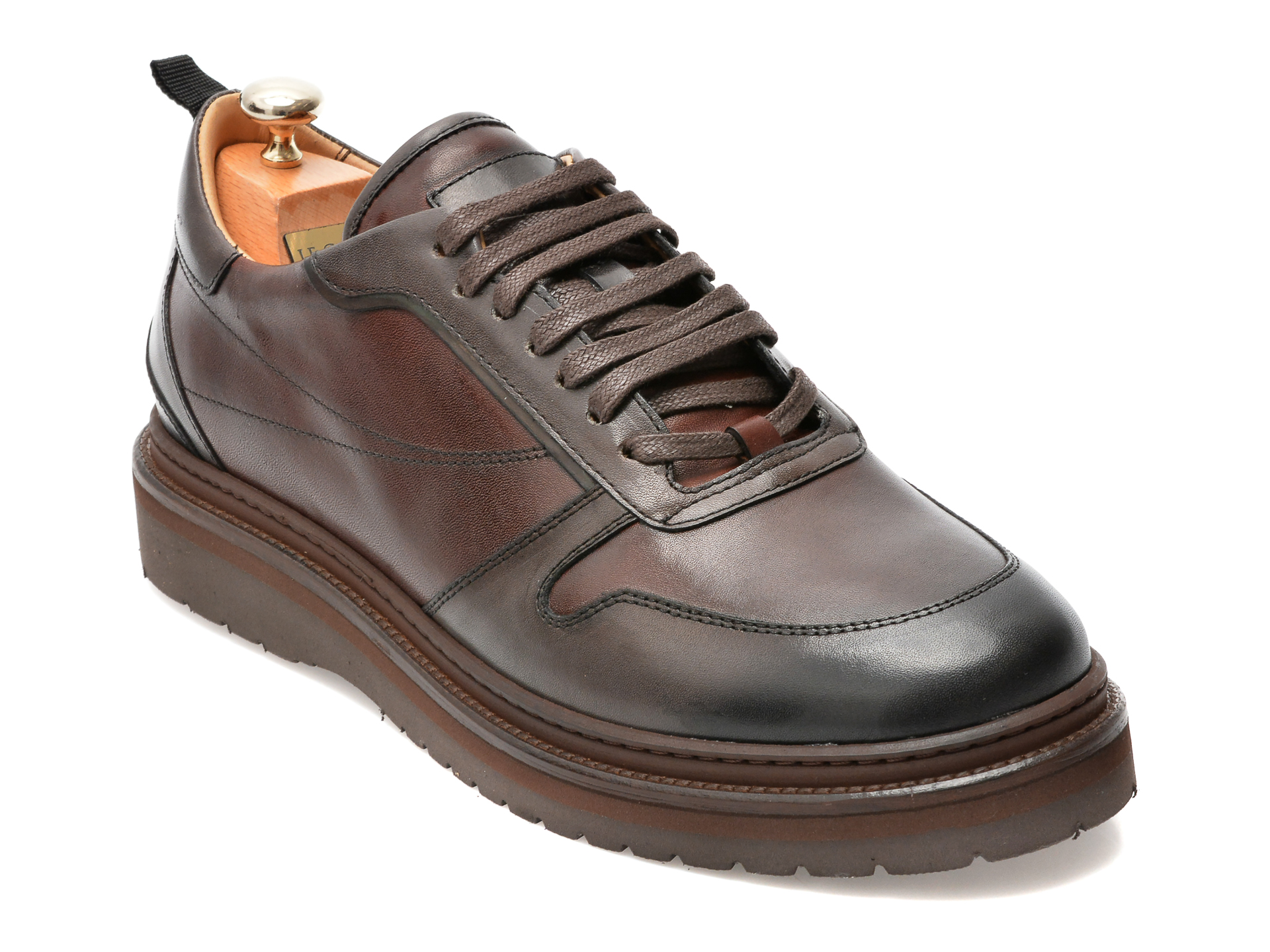 Pantofi LE COLONEL maro, 64804, din piele naturala Le Colonel