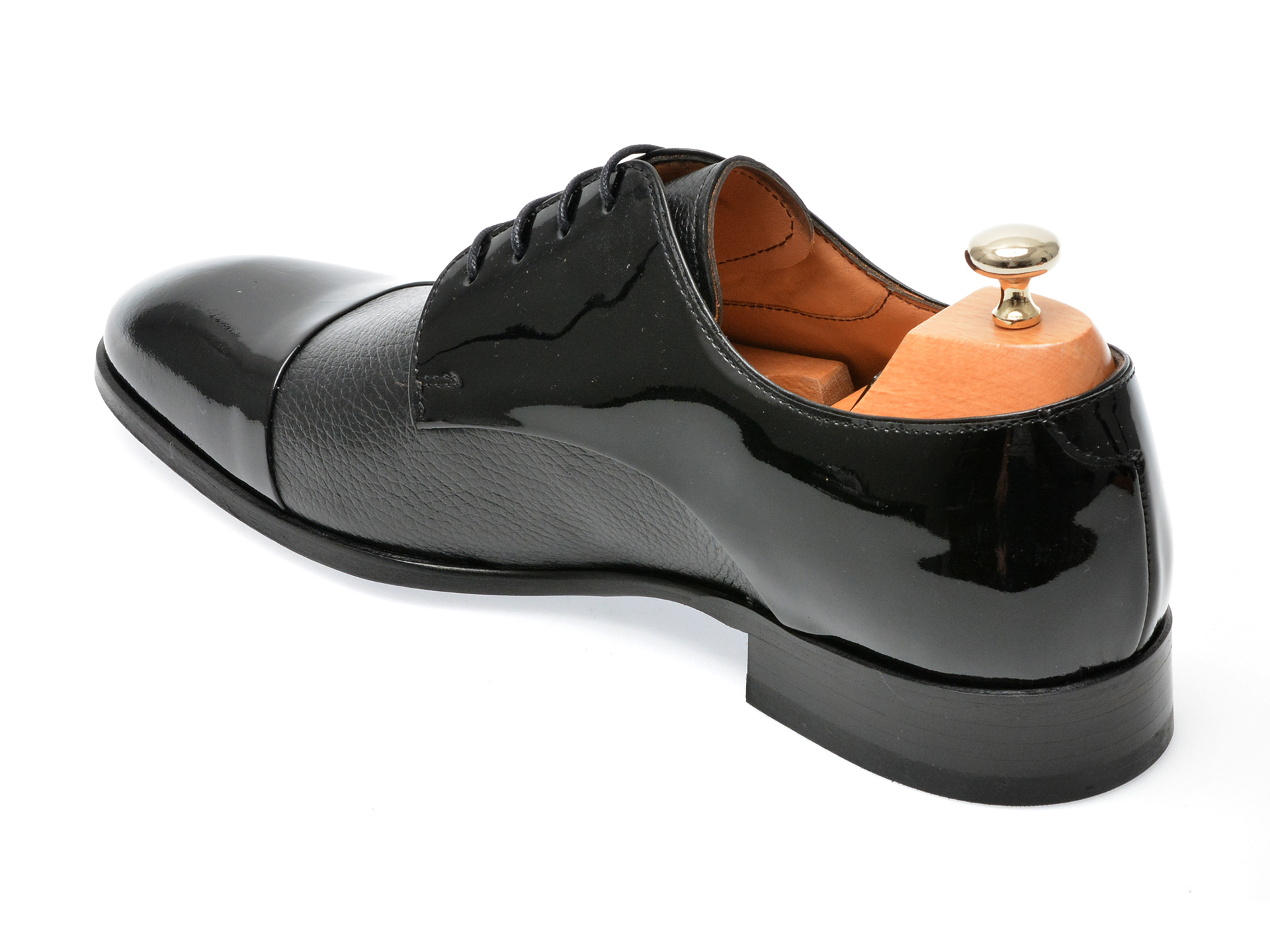 Poze Pantofi LE COLONEL negri, 327134, din piele naturala Tezyo