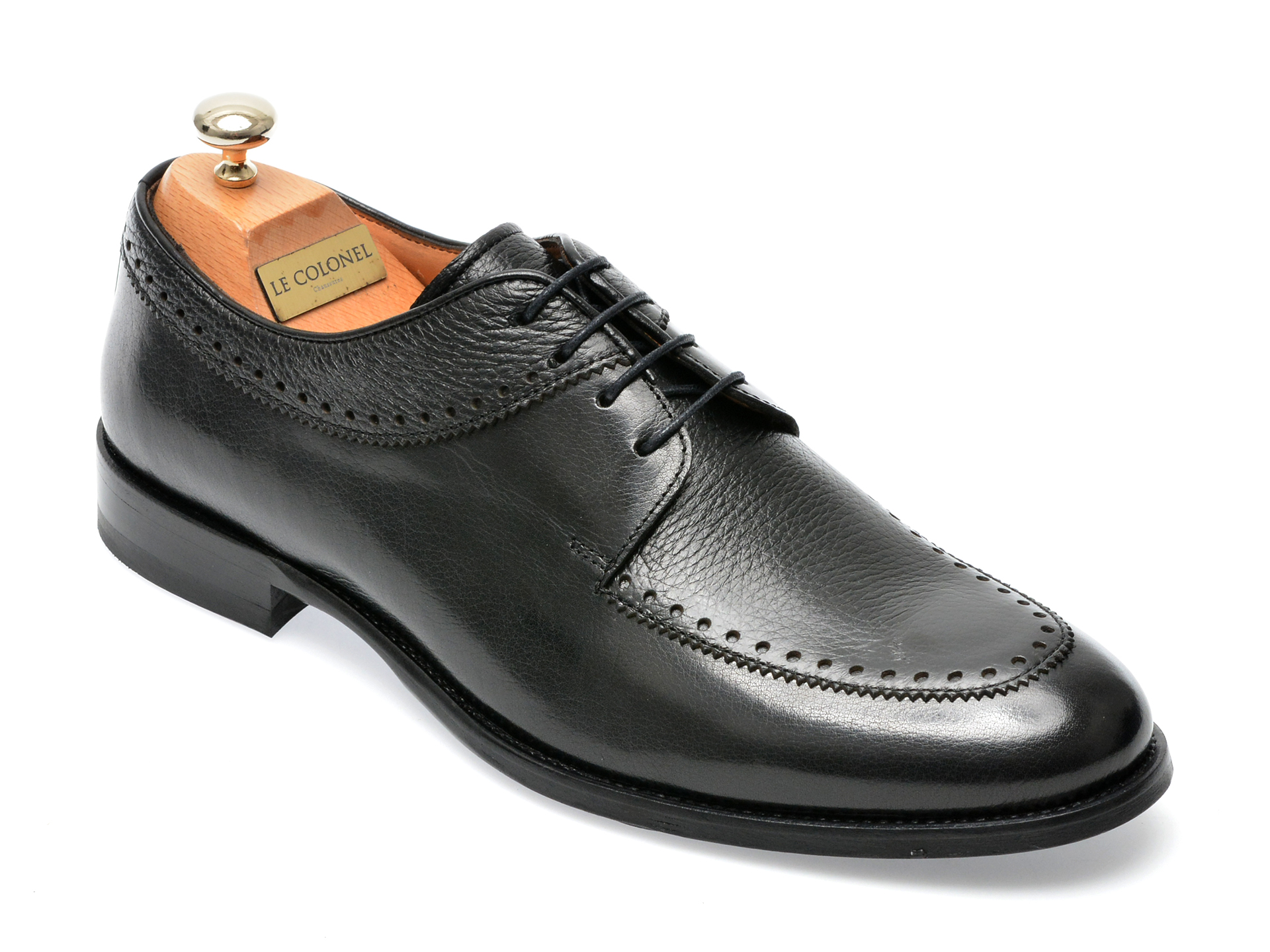 Pantofi LE COLONEL negri, 45266, din piele naturala barbati 2023-09-21