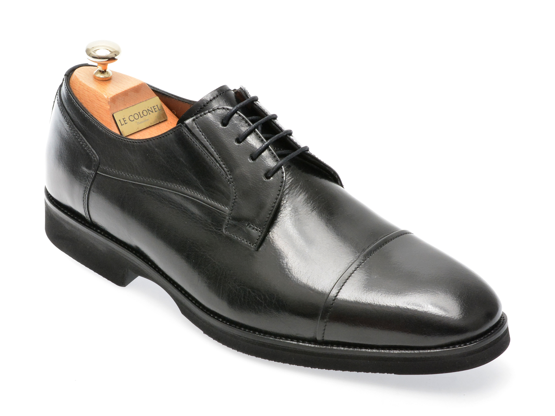 Pantofi LE COLONEL negri, 48409, din piele naturala