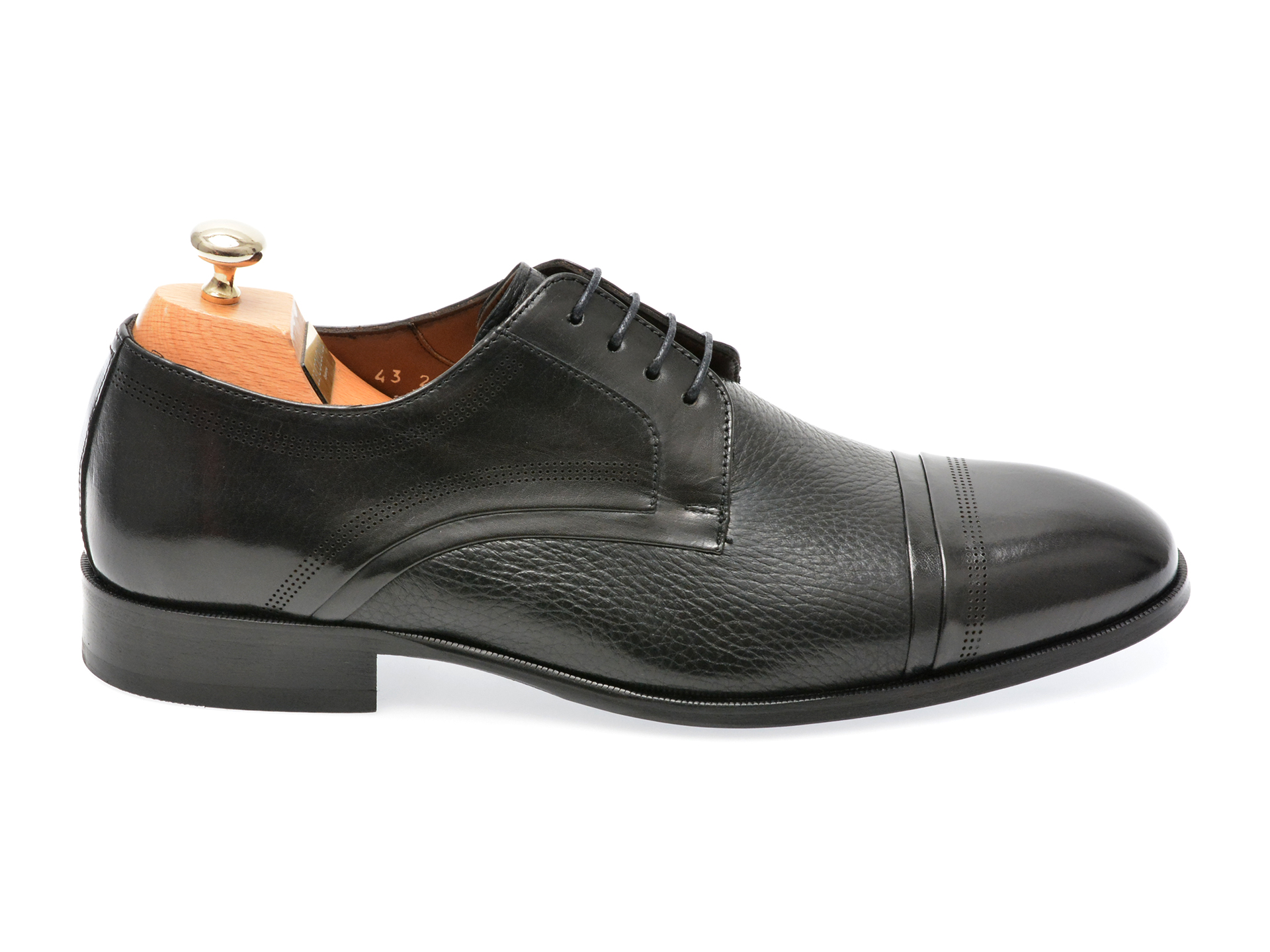 Pantofi LE COLONEL negri, 48470, din piele naturala