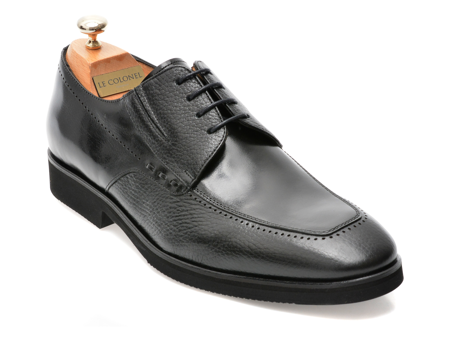 Pantofi LE COLONEL negri, 48701, din piele naturala Le Colonel