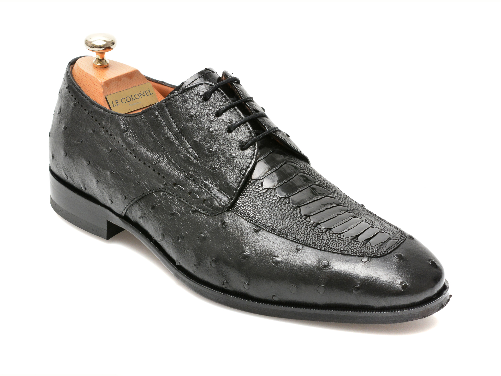 Pantofi LE COLONEL negri, 48701, din piele naturala 2022 ❤️ Pret Super tezyo.ro imagine noua 2022