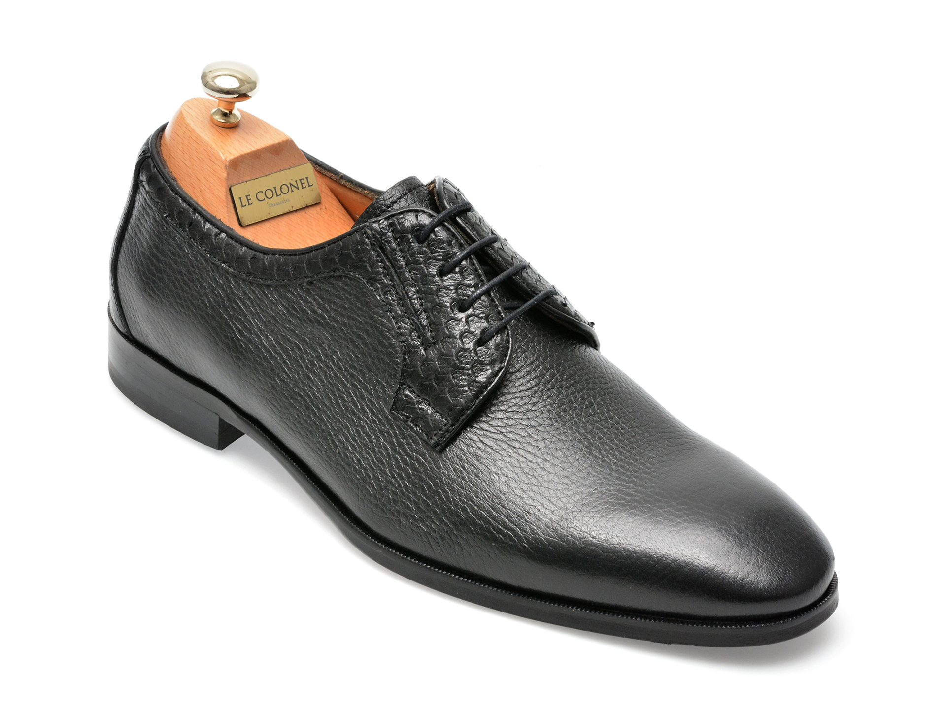 Pantofi LE COLONEL negri, 48711, din piele naturala Le Colonel