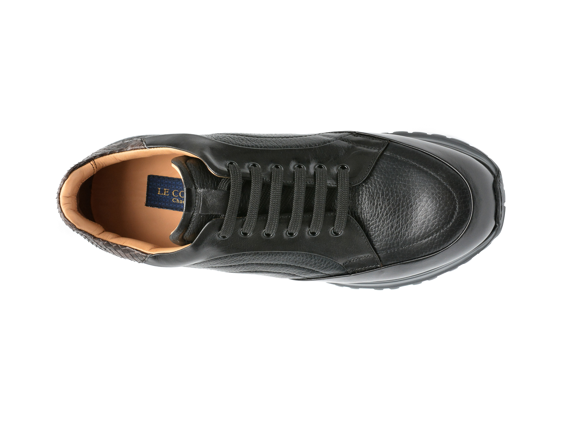 Poze Pantofi LE COLONEL negri, 64330, din piele naturala Tezyo