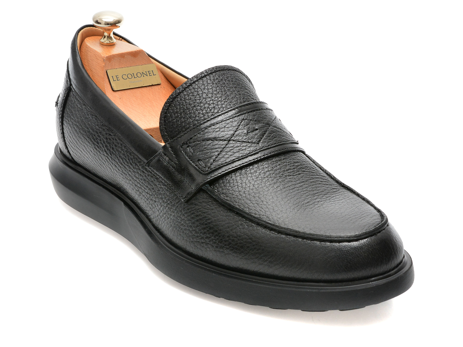 Pantofi LE COLONEL negri, 66616, din piele naturala