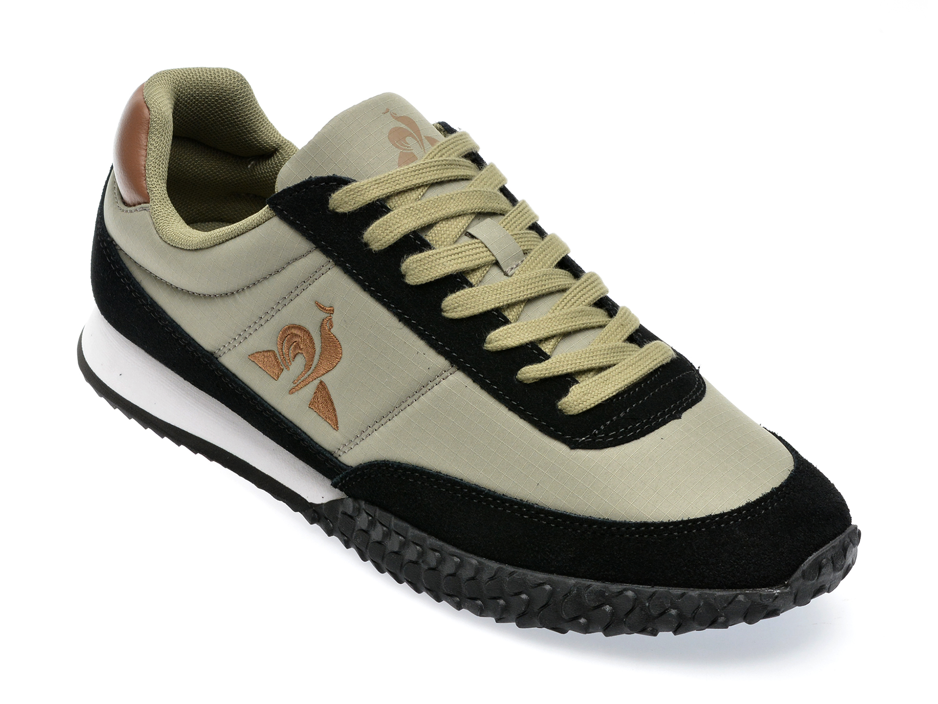 Pantofi LE COQ SPORTIF kaki, 2310088, din material textil