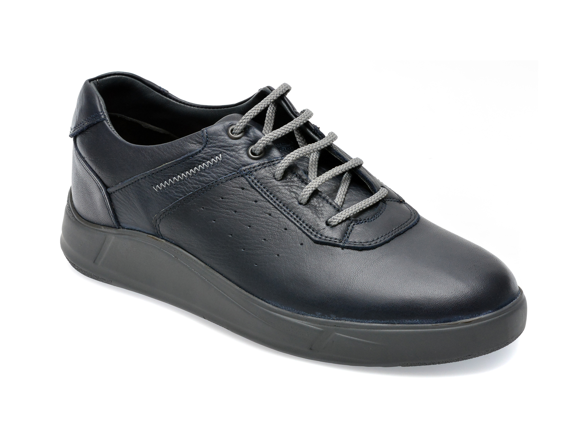 Pantofi OTTER bleumarin, 2055273, din piele naturala barbati 2023-09-21