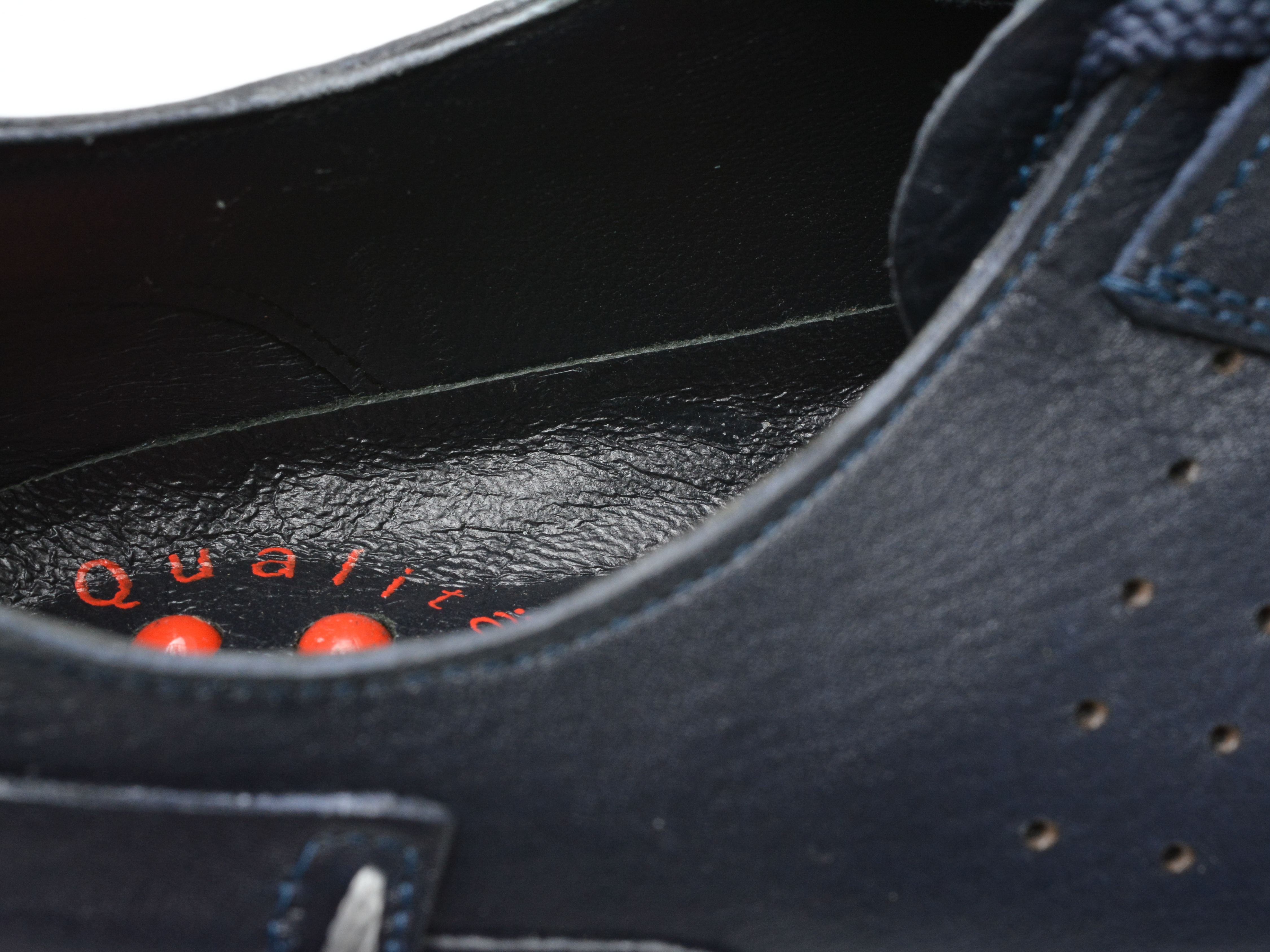 Poze Pantofi OTTER bleumarin, 2155196, din piele naturala Tezyo