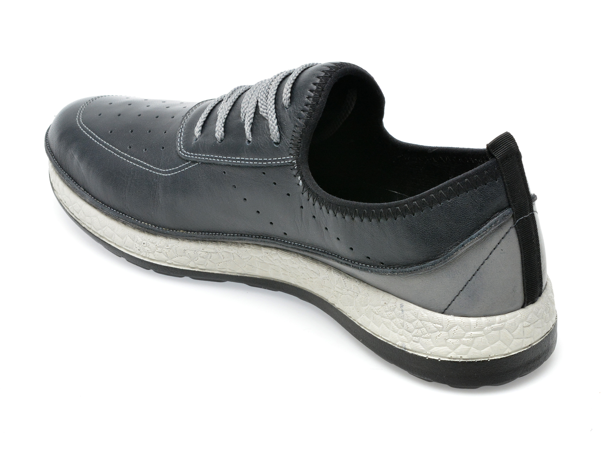 Poze Pantofi OTTER bleumarin, 22171, din piele naturala tezyo.ro