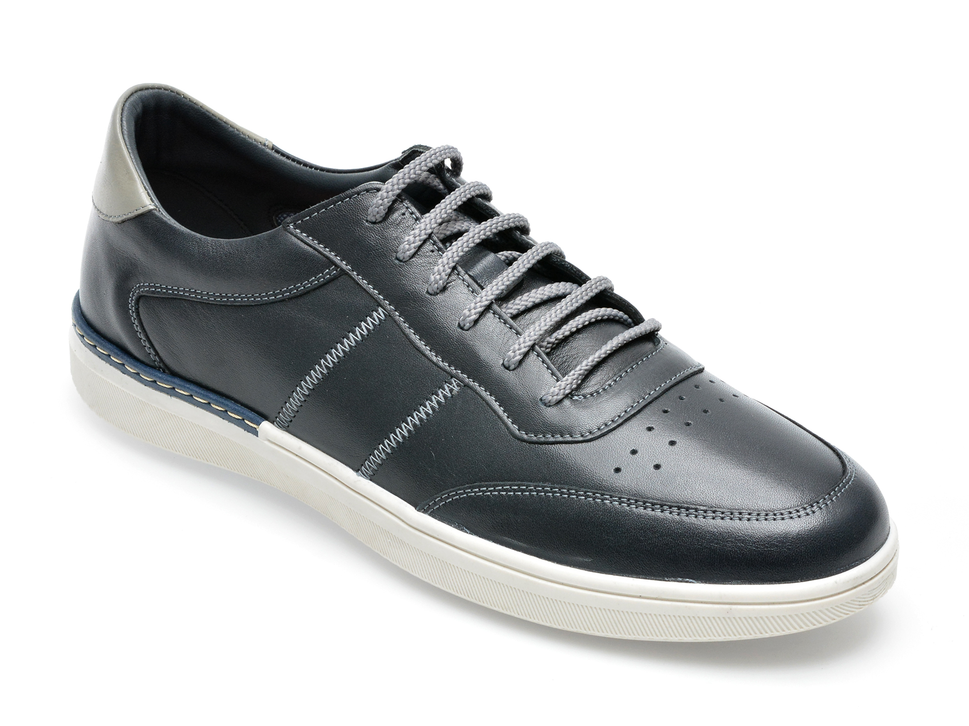 Pantofi OTTER bleumarin, 3421, din piele naturala barbati 2023-09-21
