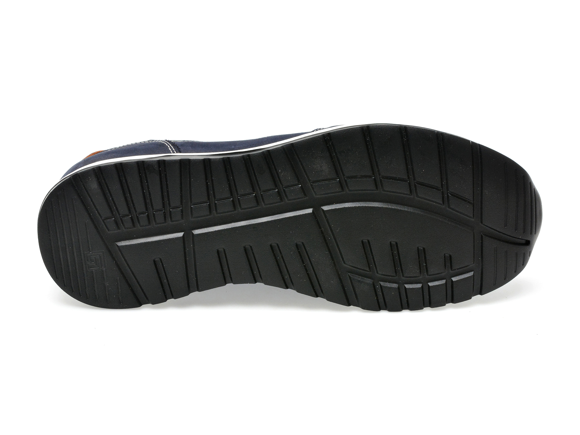 Poze Pantofi OTTER bleumarin, E22131, din nabuc Tezyo