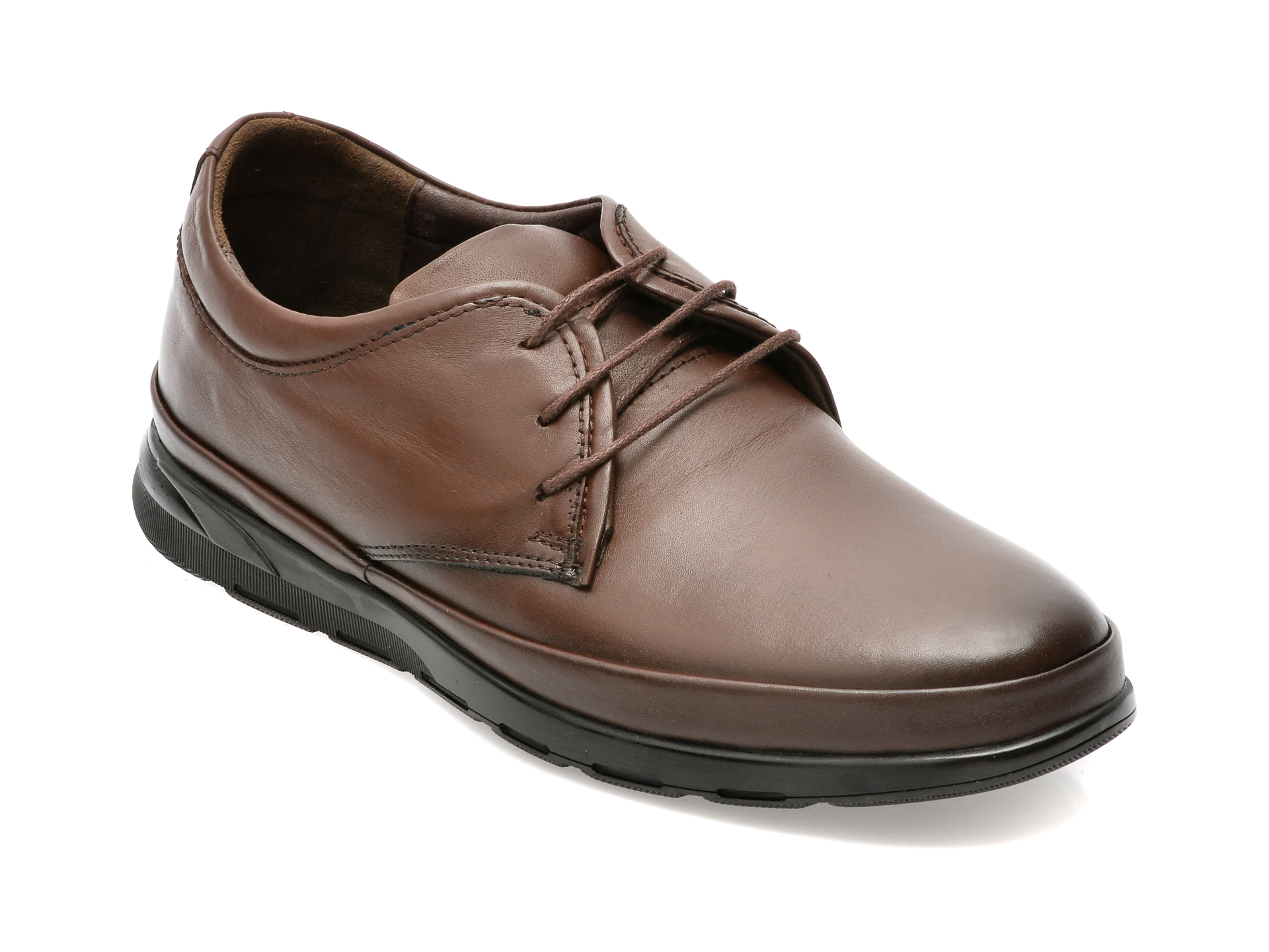 Pantofi OTTER maro, 66164, din piele naturala