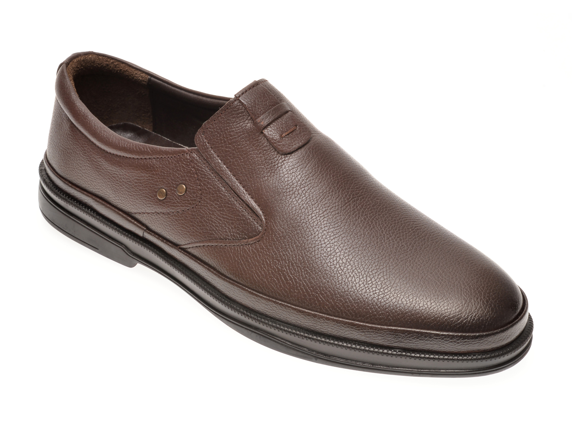 Pantofi OTTER maro, 66401, din piele naturala