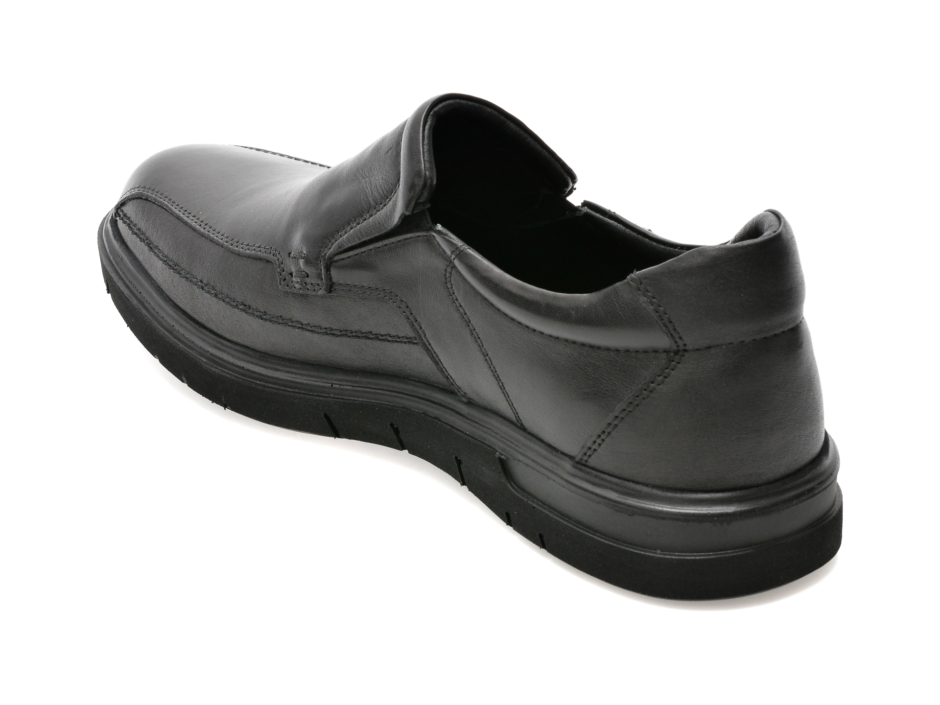 Poze Pantofi OTTER negri, 2803, din piele naturala tezyo.ro