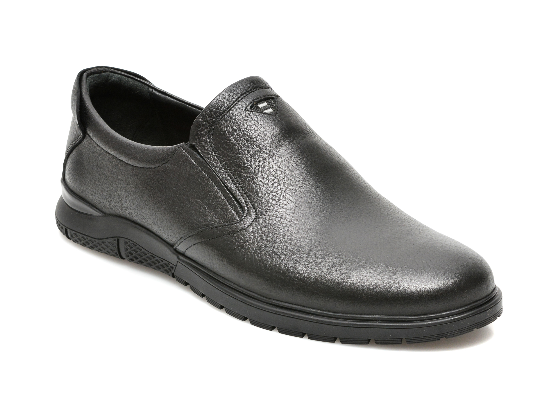 Pantofi OTTER negri, 556, din piele naturala 2023 ❤️ Pret Super tezyo.ro imagine noua 2022