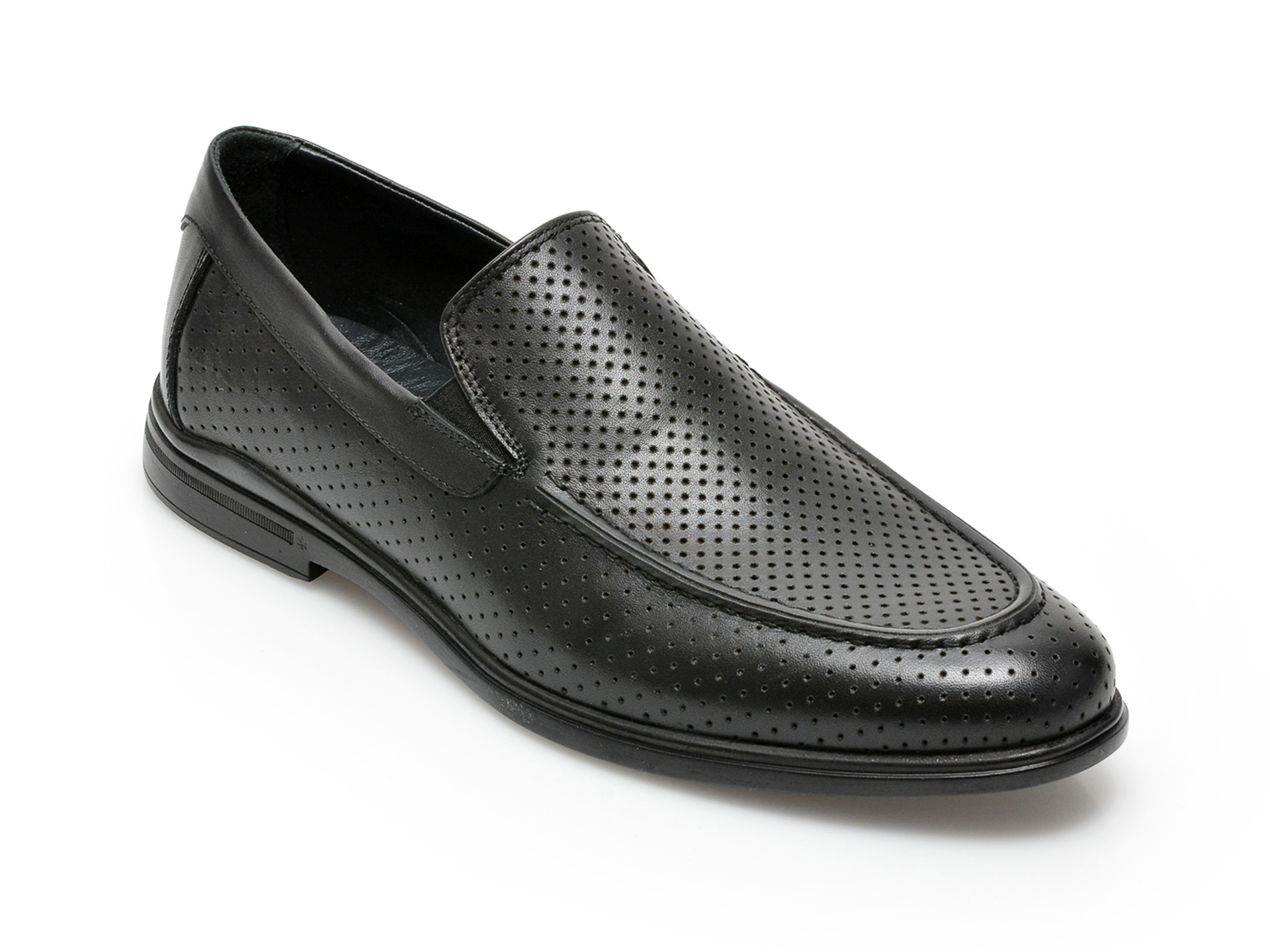 Pantofi OTTER negri, 77733, din piele naturala 2023 ❤️ Pret Super tezyo.ro imagine noua 2022