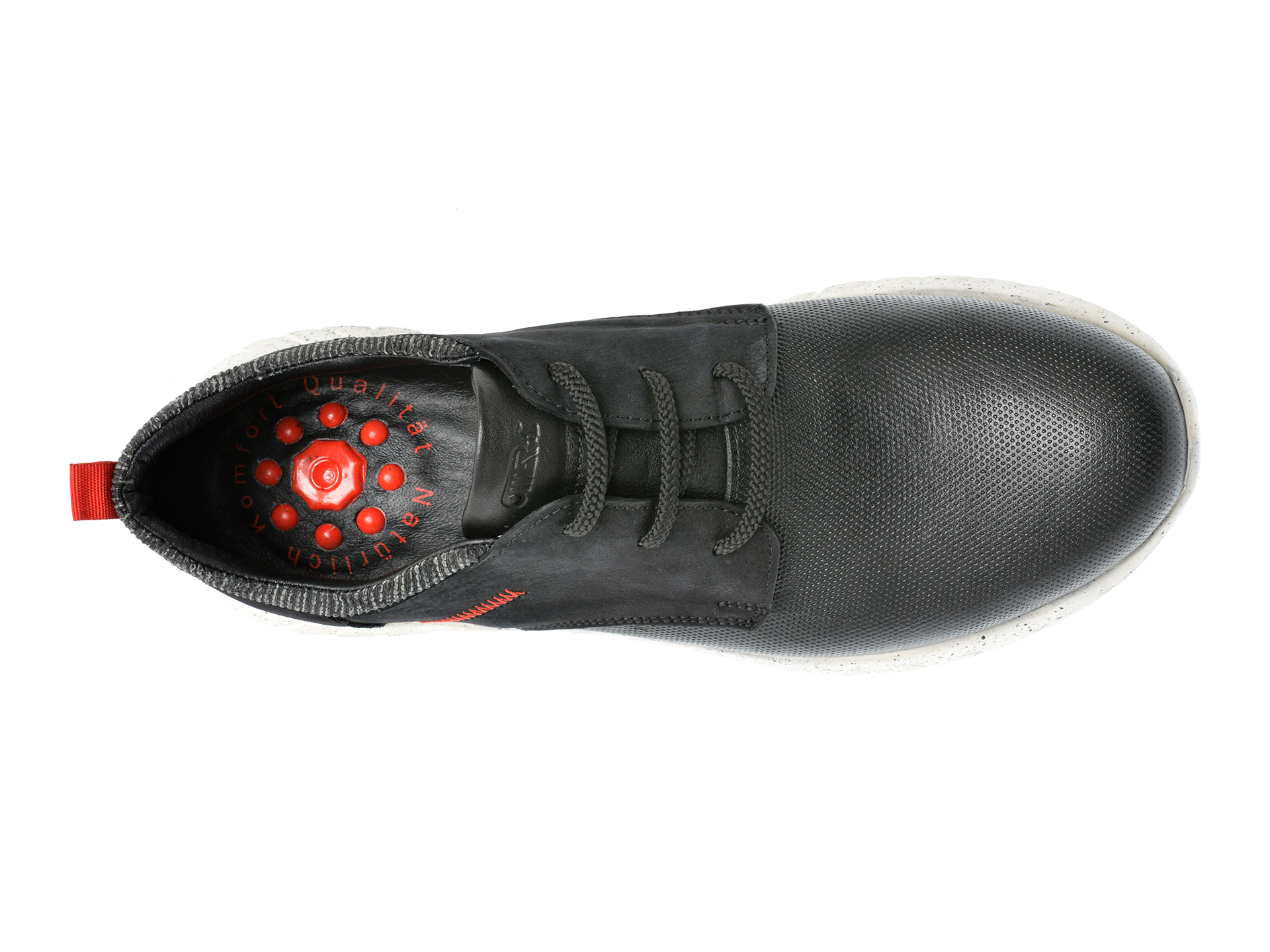 Poze Pantofi OTTER negri, EF413, din piele naturala Tezyo