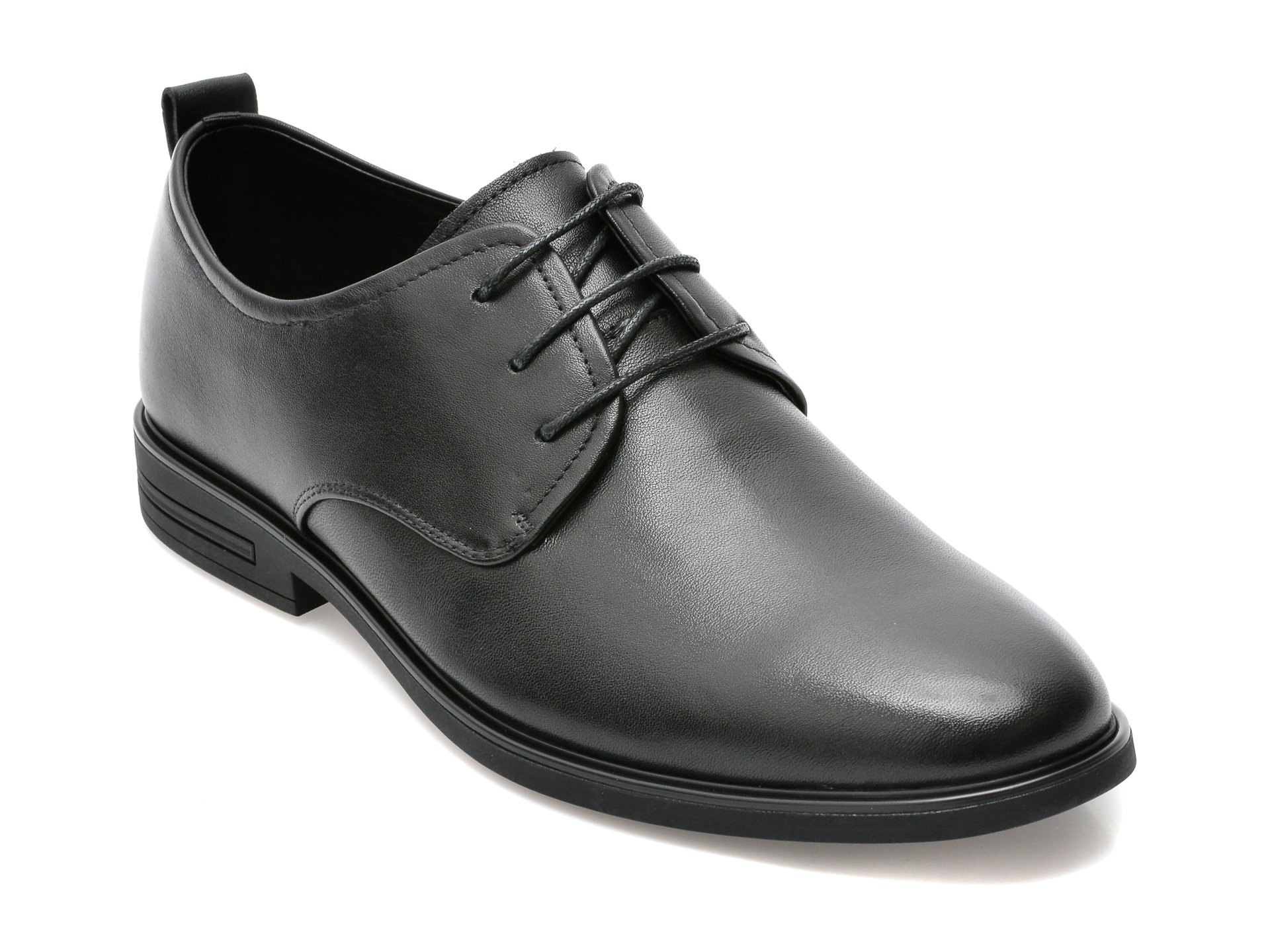 Pantofi OTTER negri, Y99391B, din piele naturala
