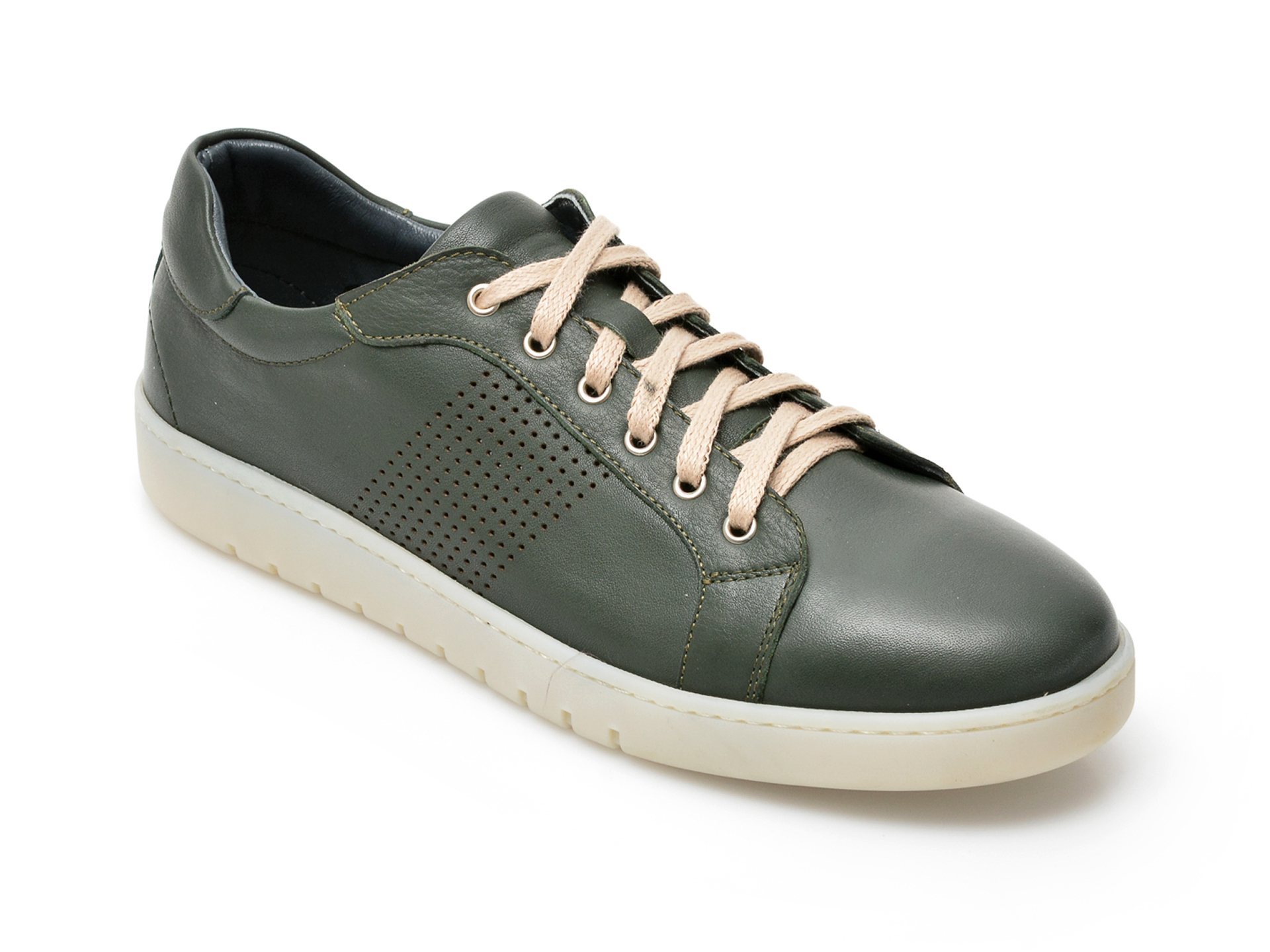 Pantofi OTTER verzi, 33621, din piele naturala 2022 ❤️ Pret Super tezyo.ro imagine noua 2022