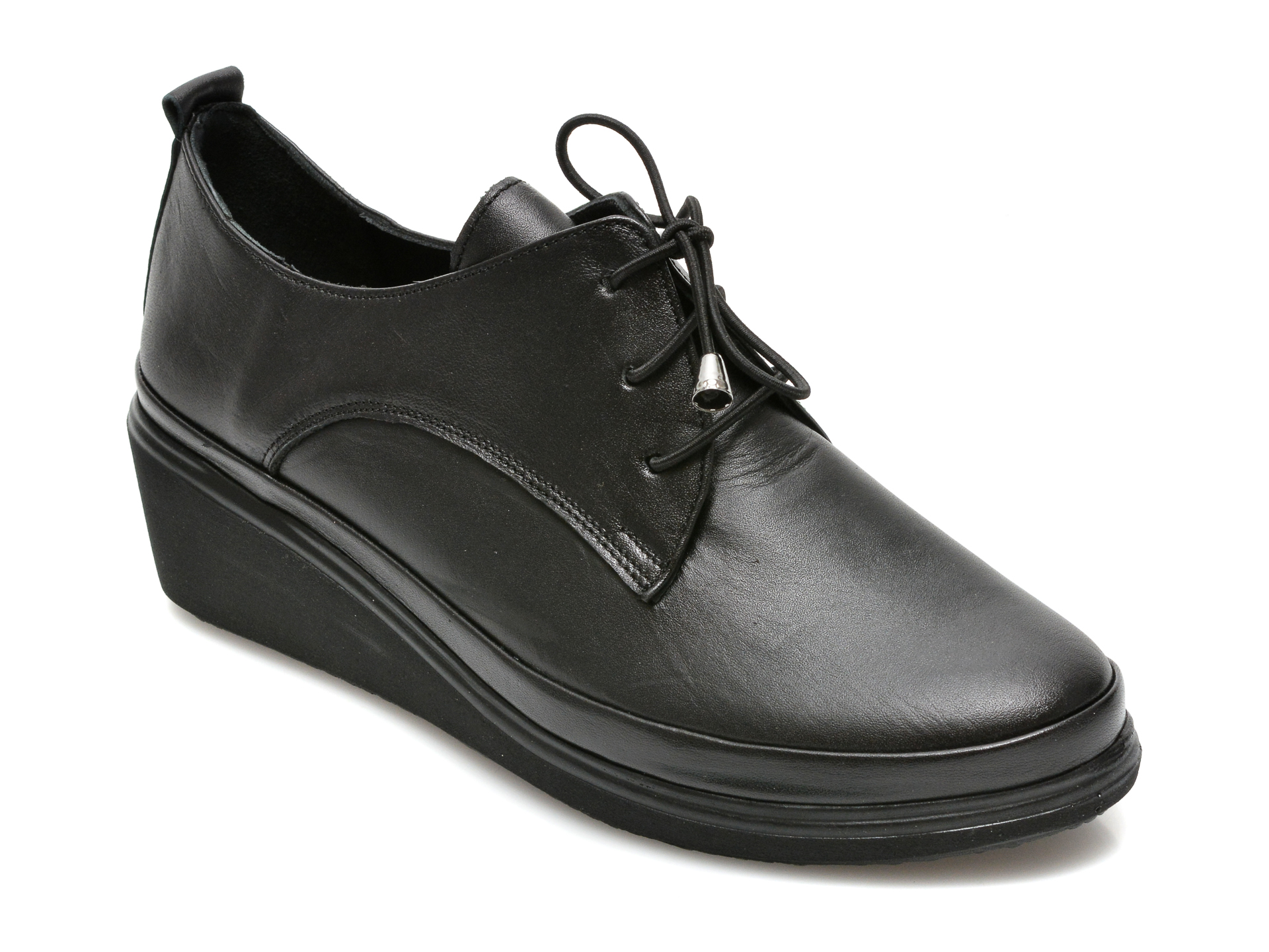 Pantofi OZIYS negri, 1003, din piele naturala OZIYS imagine noua