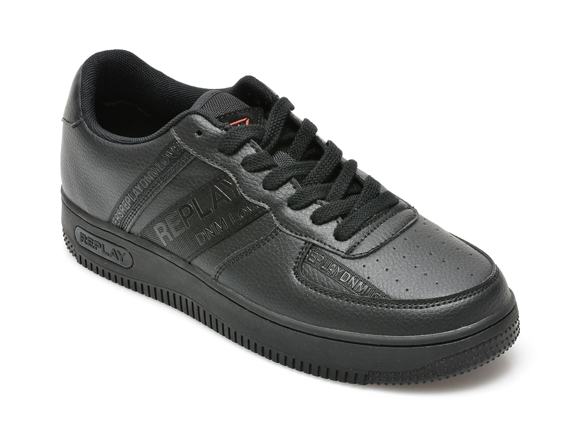 Pantofi REPLAY negri, MZ3G20S, din piele ecologica /femei/pantofi imagine noua