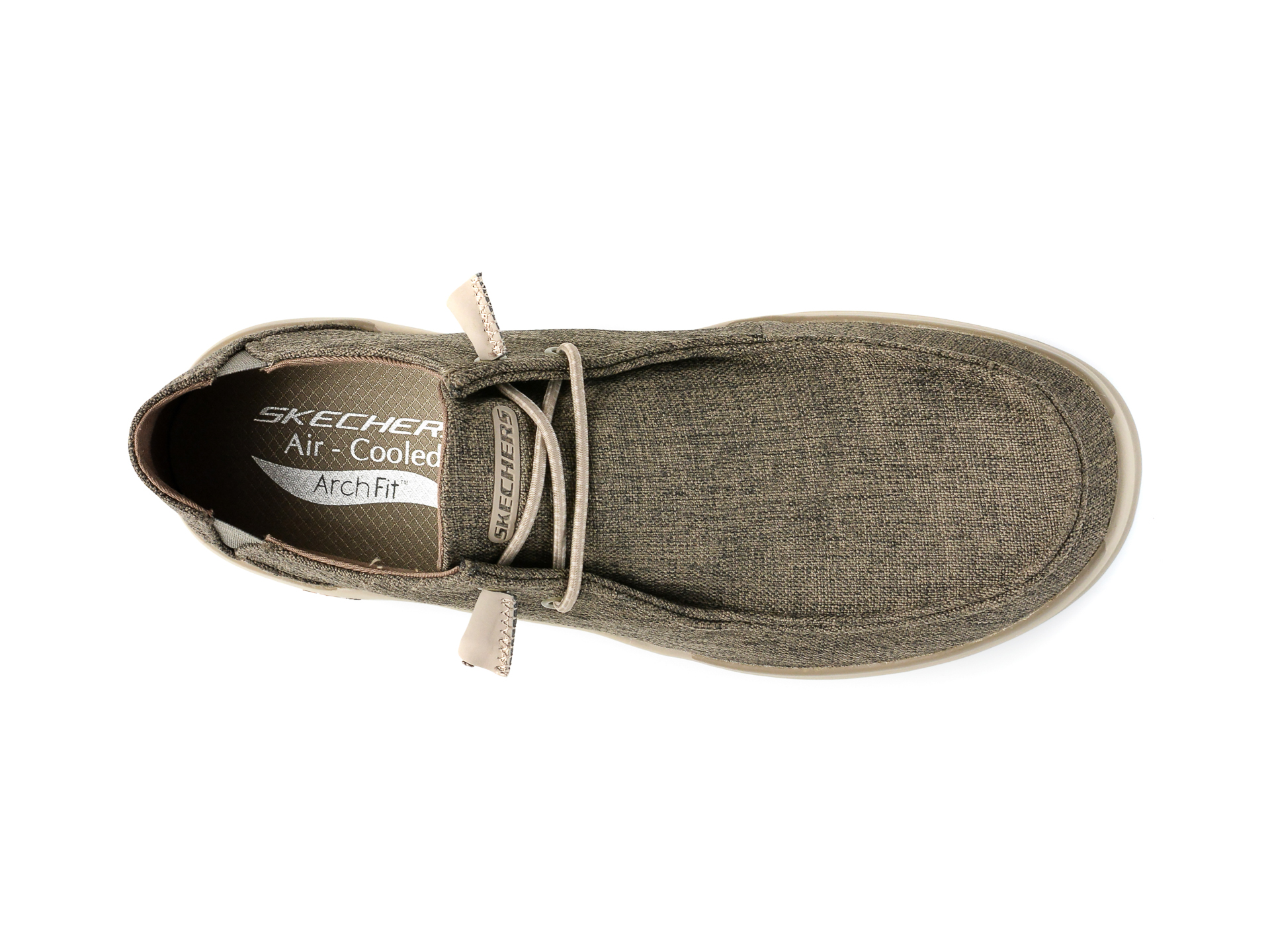 Poze Pantofi SKECHERS gri, ARCH FIT, din material textil tezyo.ro