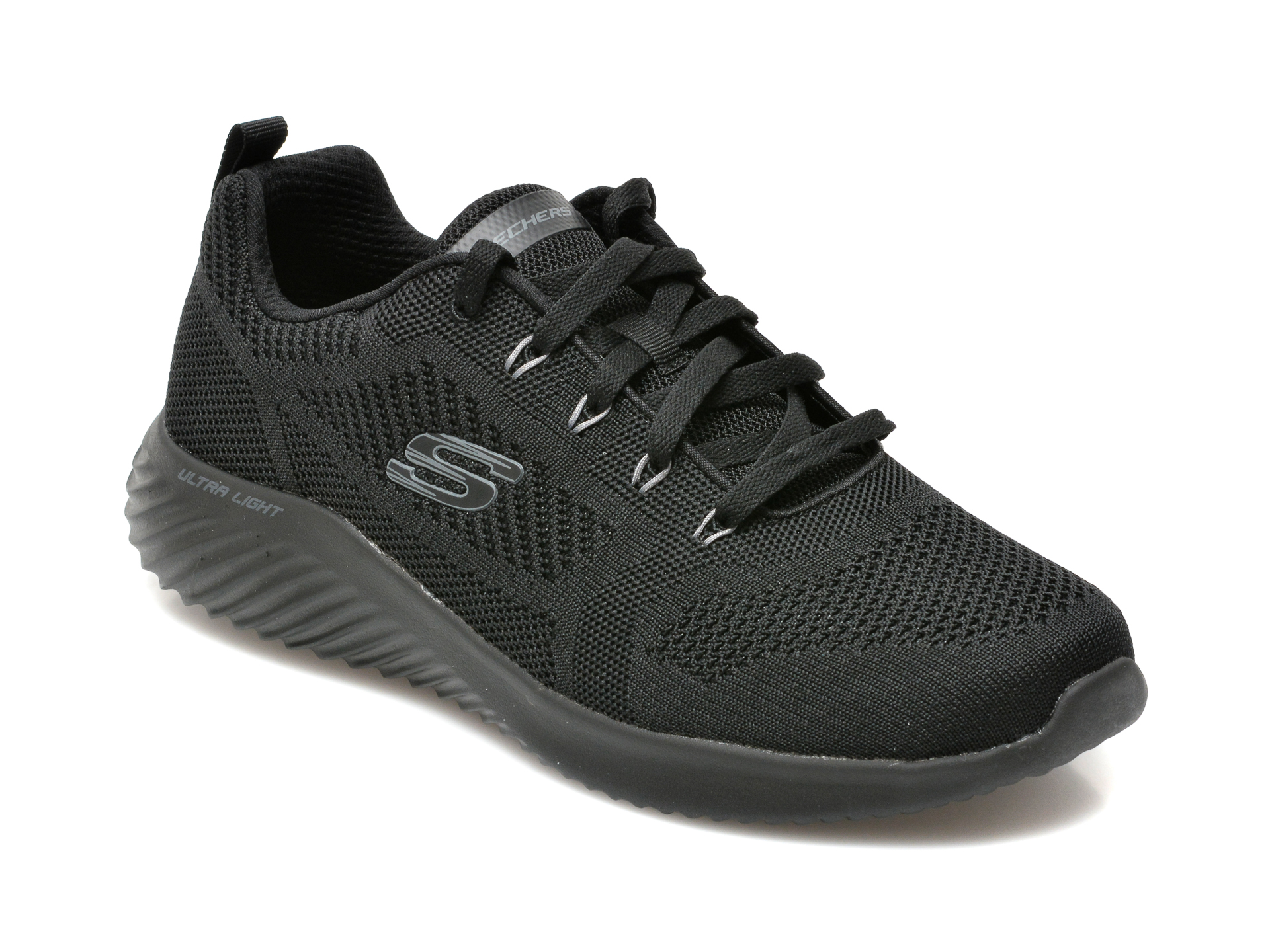 Pantofi SKECHERS negri, BOUNDER, din material textil 2022 ❤️ Pret Super tezyo.ro imagine noua 2022