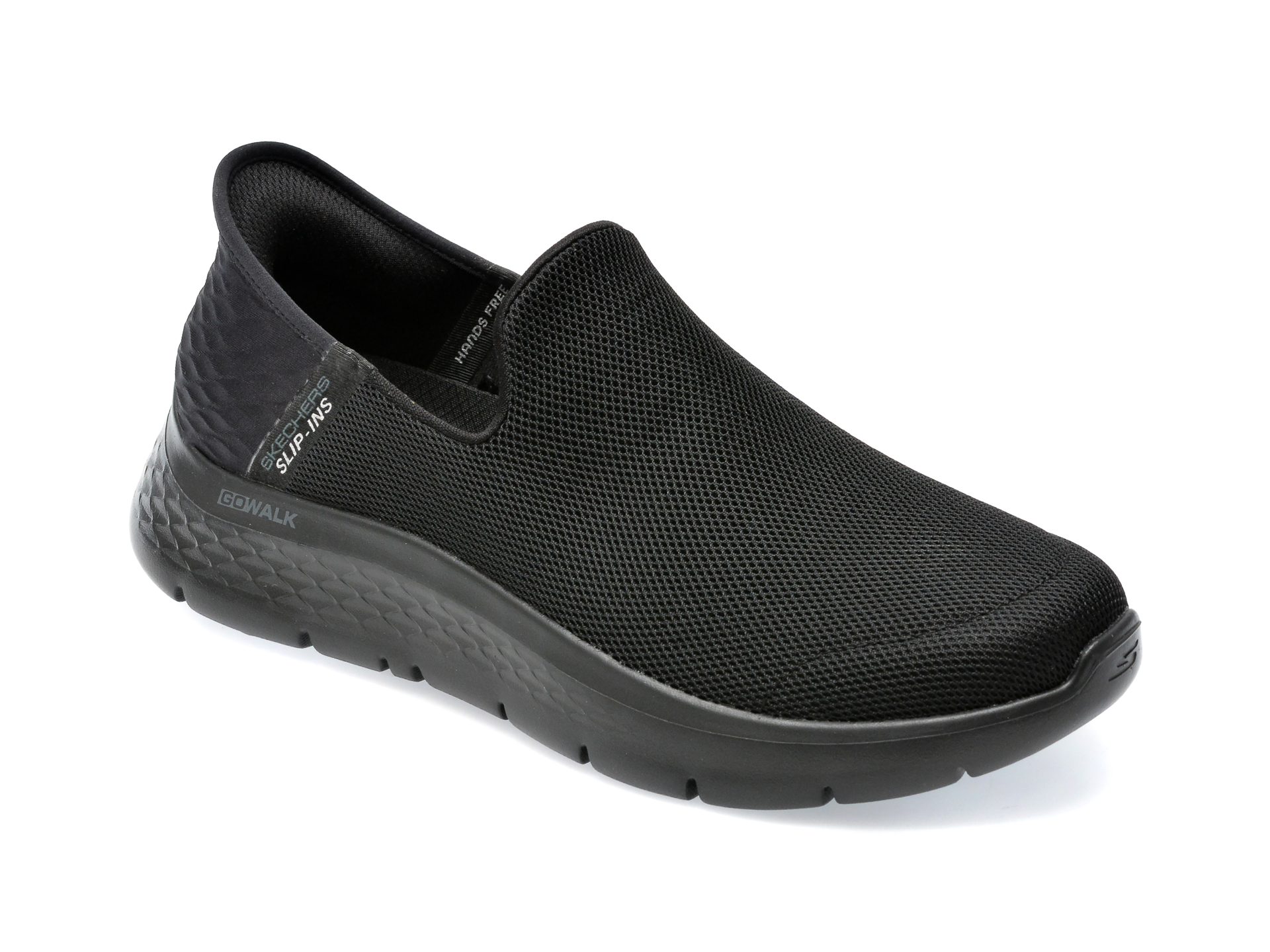 Pantofi SKECHERS negri, GO WALK FLEX, din material textil barbati 2023-09-22