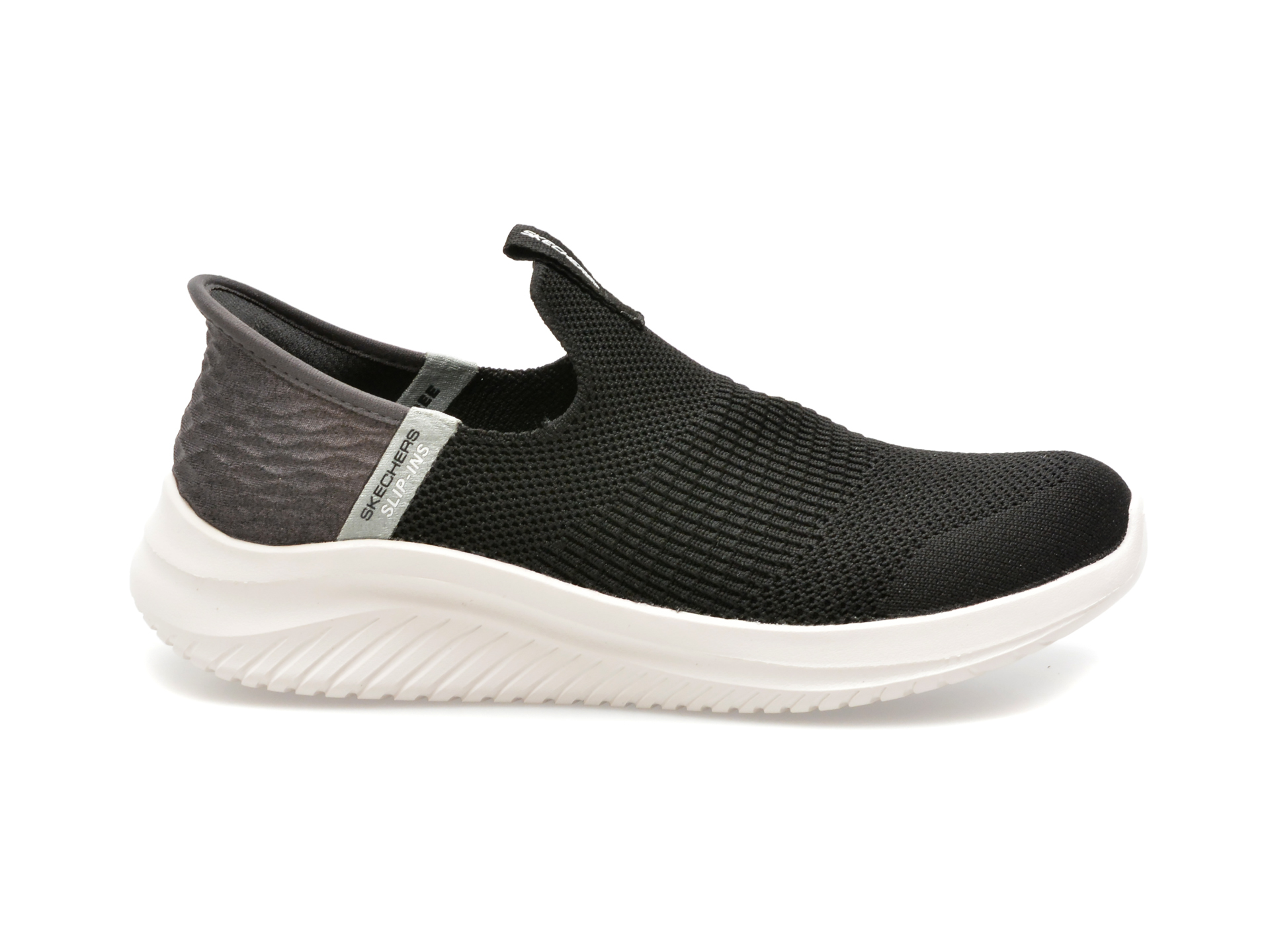 Pantofi SKECHERS negri, ULTRA FLEX 3.0, din material textil