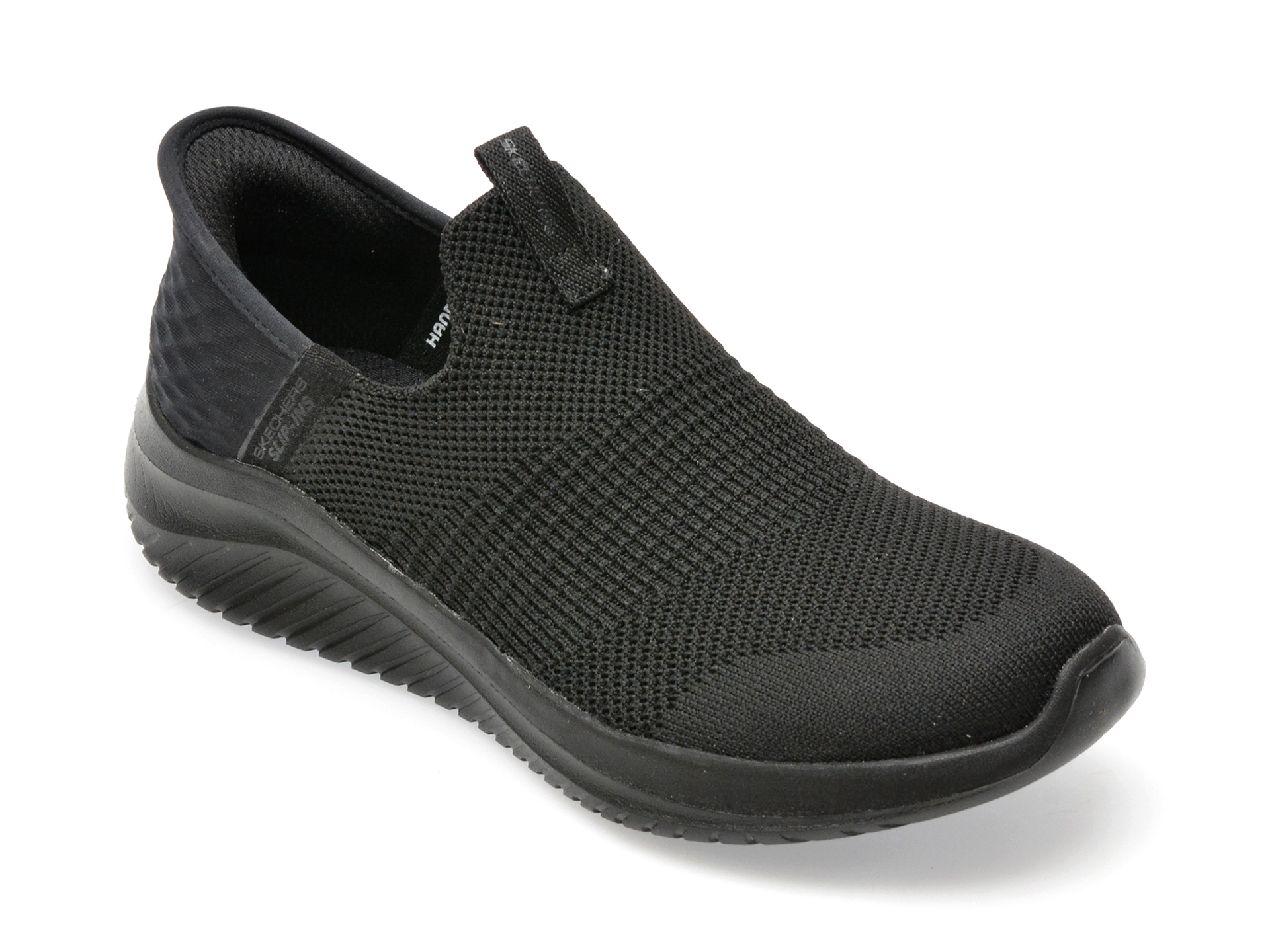 Pantofi SKECHERS negri, ULTRA FLEX 3-SMO, din material textil