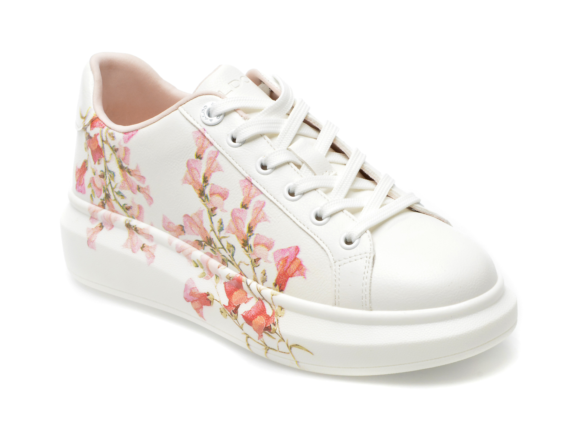 Pantofi sport ALDO albi, 13543021, din piele ecologica
