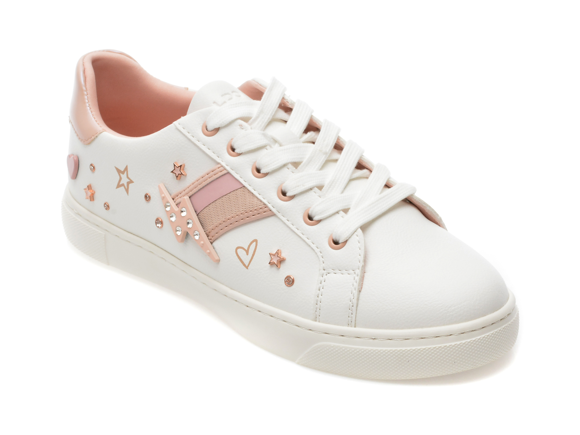 Pantofi sport ALDO albi, FINEDAY693, din piele ecologica /femei/pantofi imagine noua