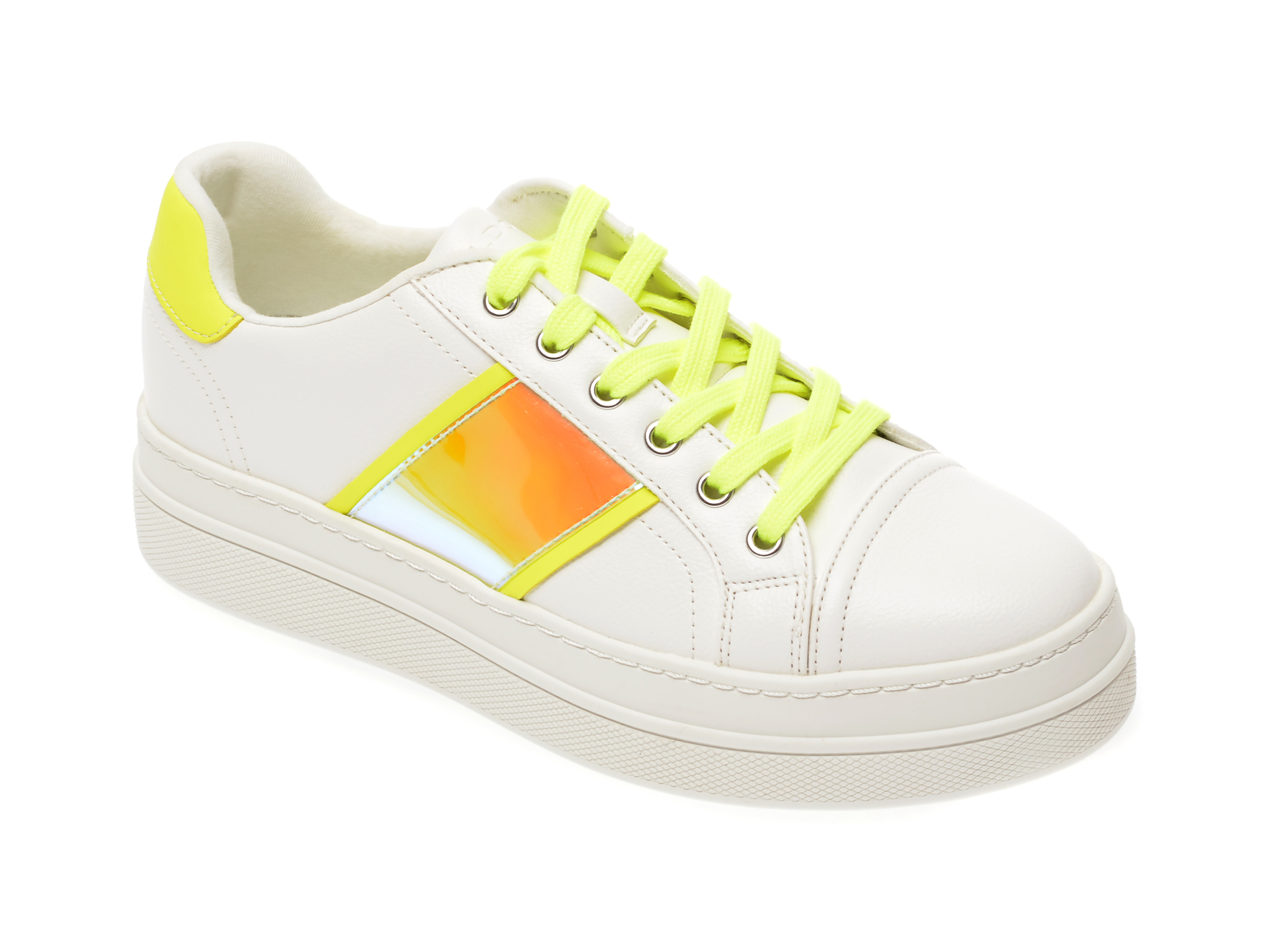 Pantofi sport ALDO albi, Starburst320, din piele ecologica