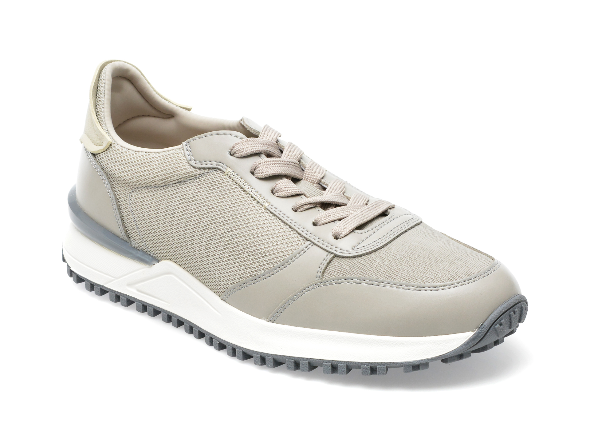 Pantofi sport ALDO gri, MINTWOOD050, din material textil si piele ecologica barbati 2023-09-21