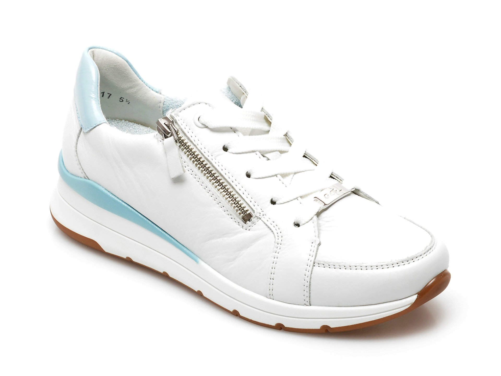 Pantofi sport ARA albi, 37717, din piele naturala