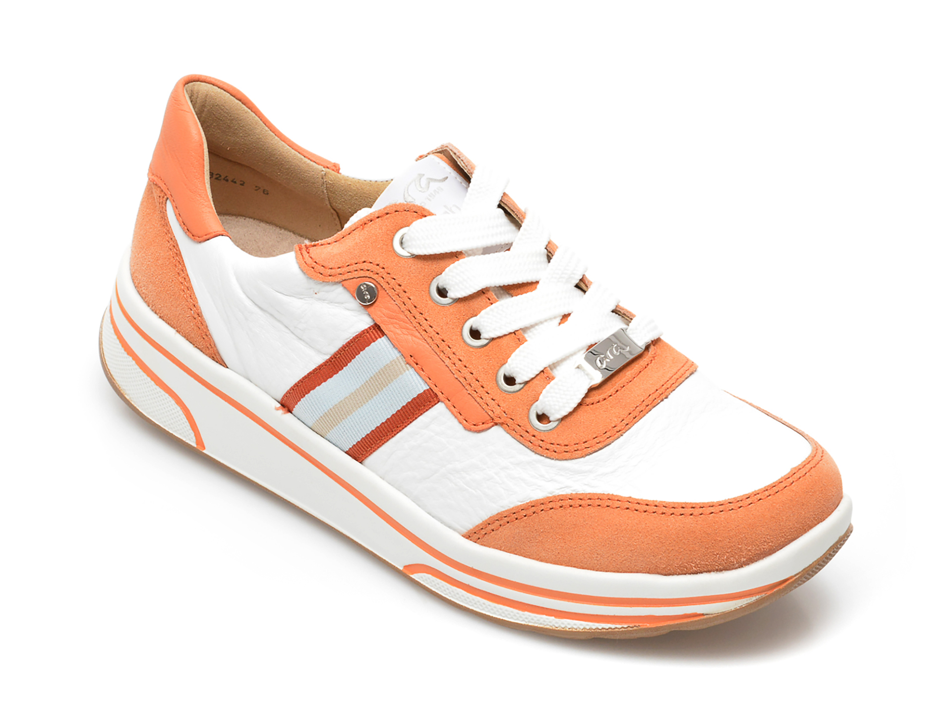 Pantofi sport ARA portocalii, 324429, din piele naturala