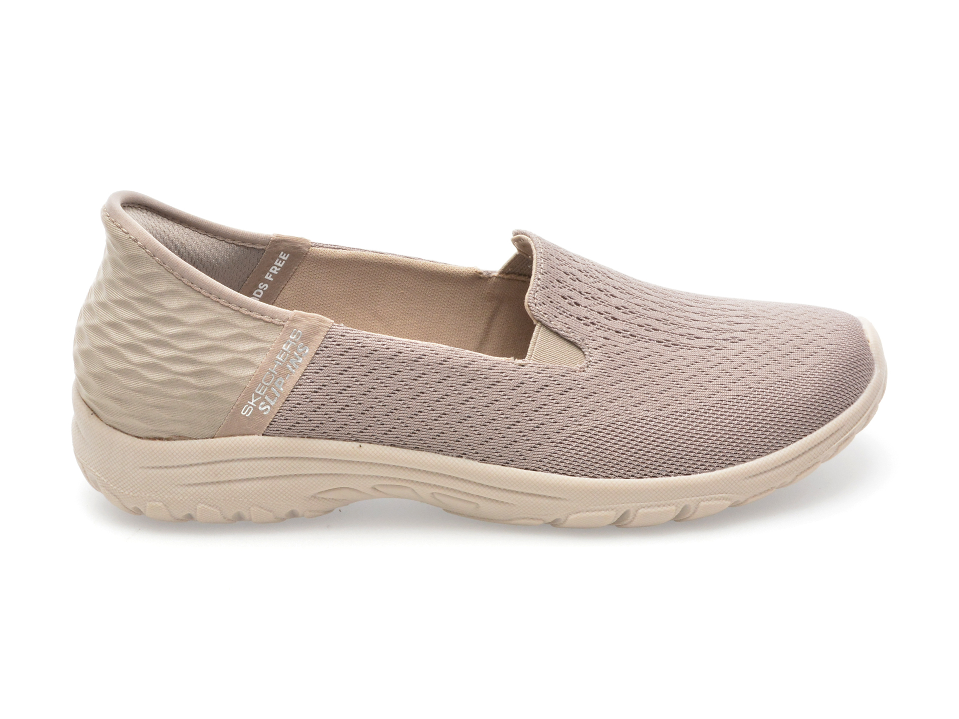 Pantofi sport Balerini SKECHERS gri, REGGAE FEST 2.0, din material textil
