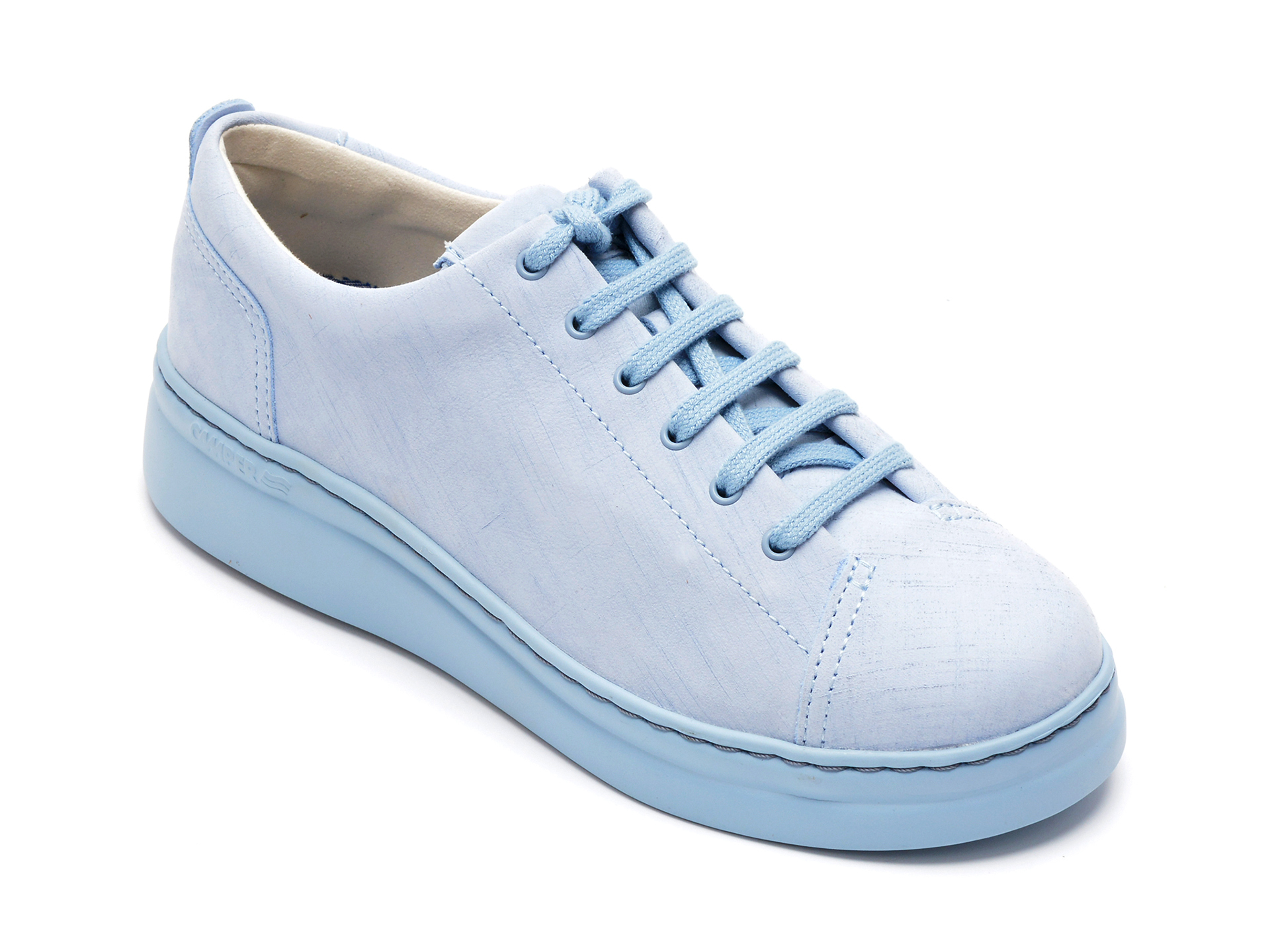 Pantofi sport CAMPER albastri, K2006459, din piele naturala /femei/pantofi imagine noua