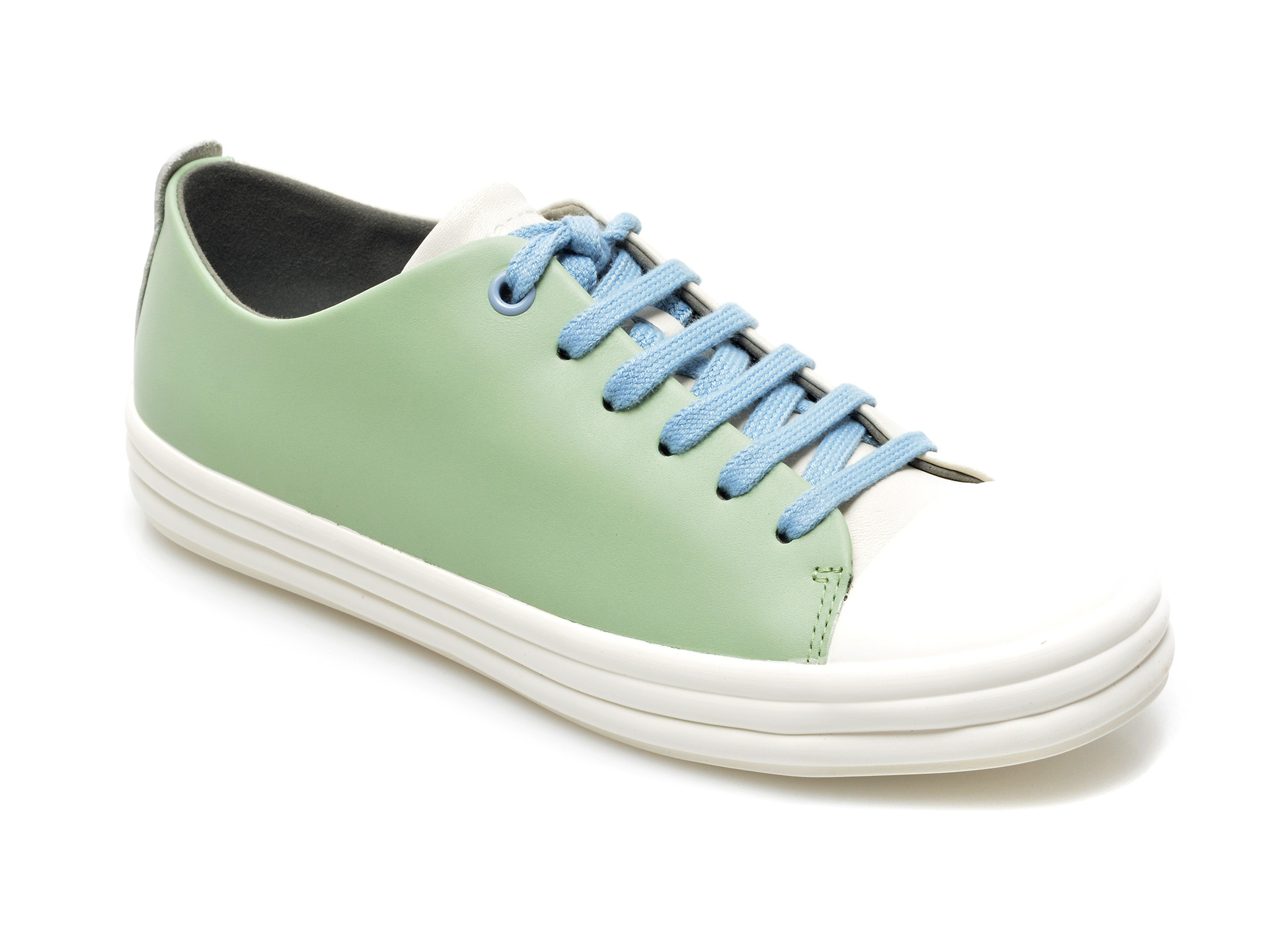 Pantofi sport CAMPER albastri, K200980, din piele naturala /femei/pantofi imagine noua