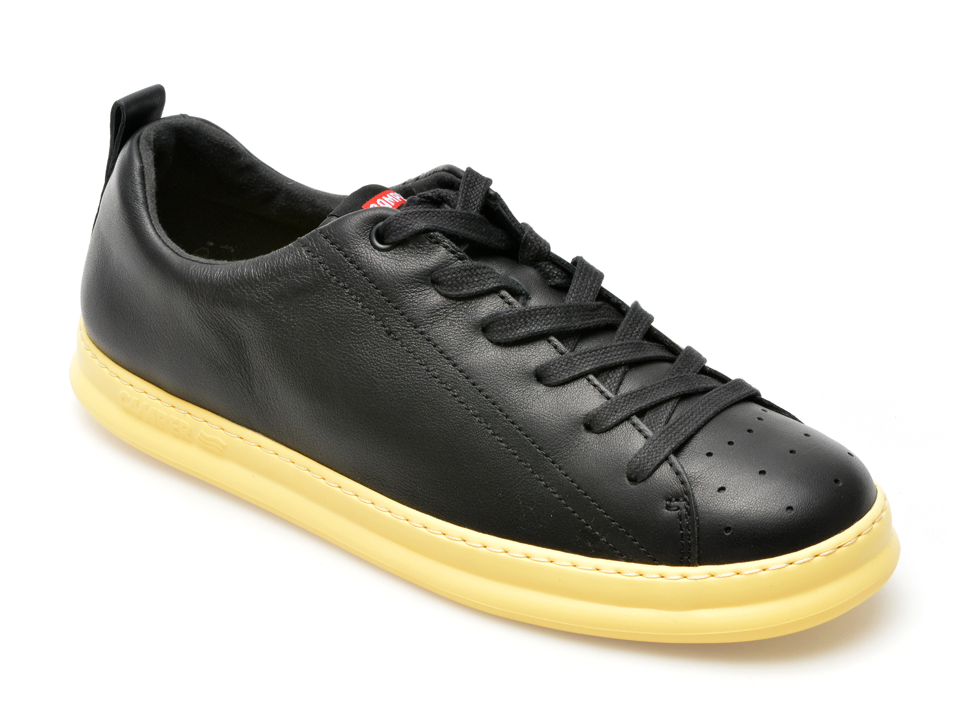 Pantofi sport CAMPER negri, K100226, din piele naturala Camper imagine noua 2022