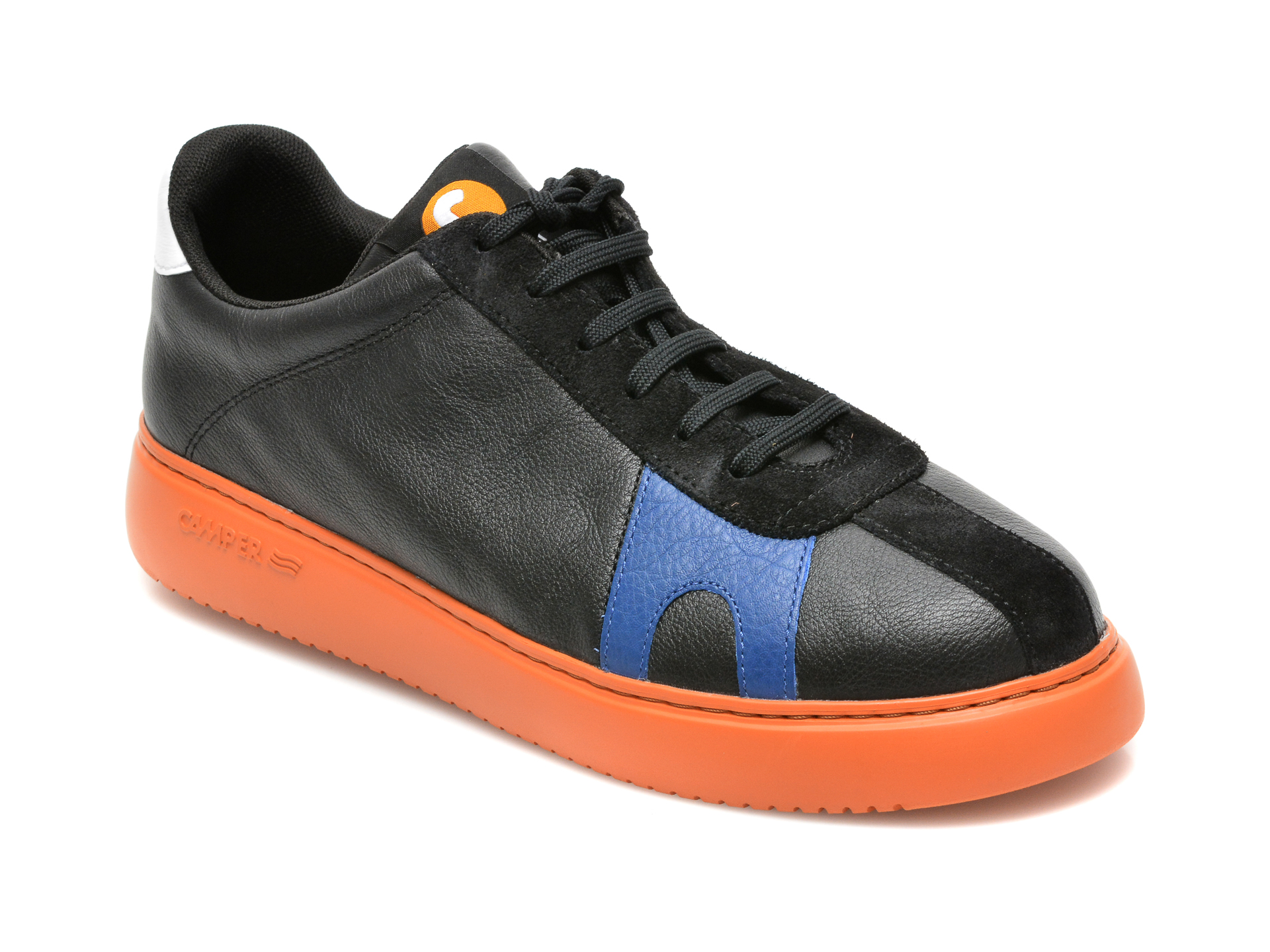 Pantofi sport CAMPER negri, K100743, din piele naturala Camper imagine reduceri
